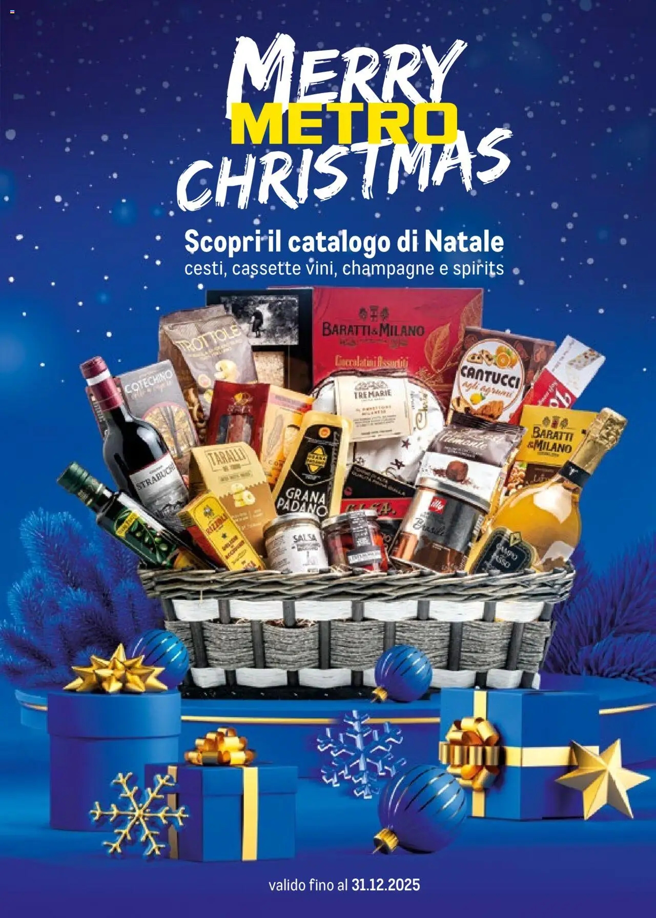 Volantino Metro del 06.11.2025 | Pagina: 1 | Prodotti: Salsa, Grana Padano, Cioccolatini, Cotechino