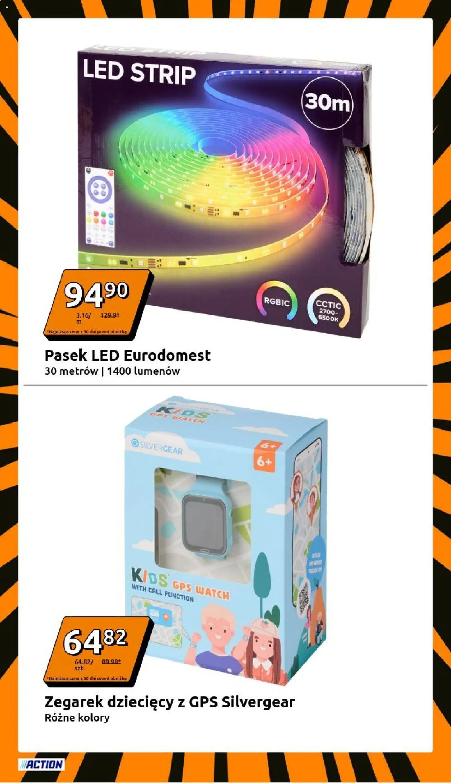 Action Gazetka od 26.11.2025 | Strona: 12 | Produkty: Zegarek, Pasek