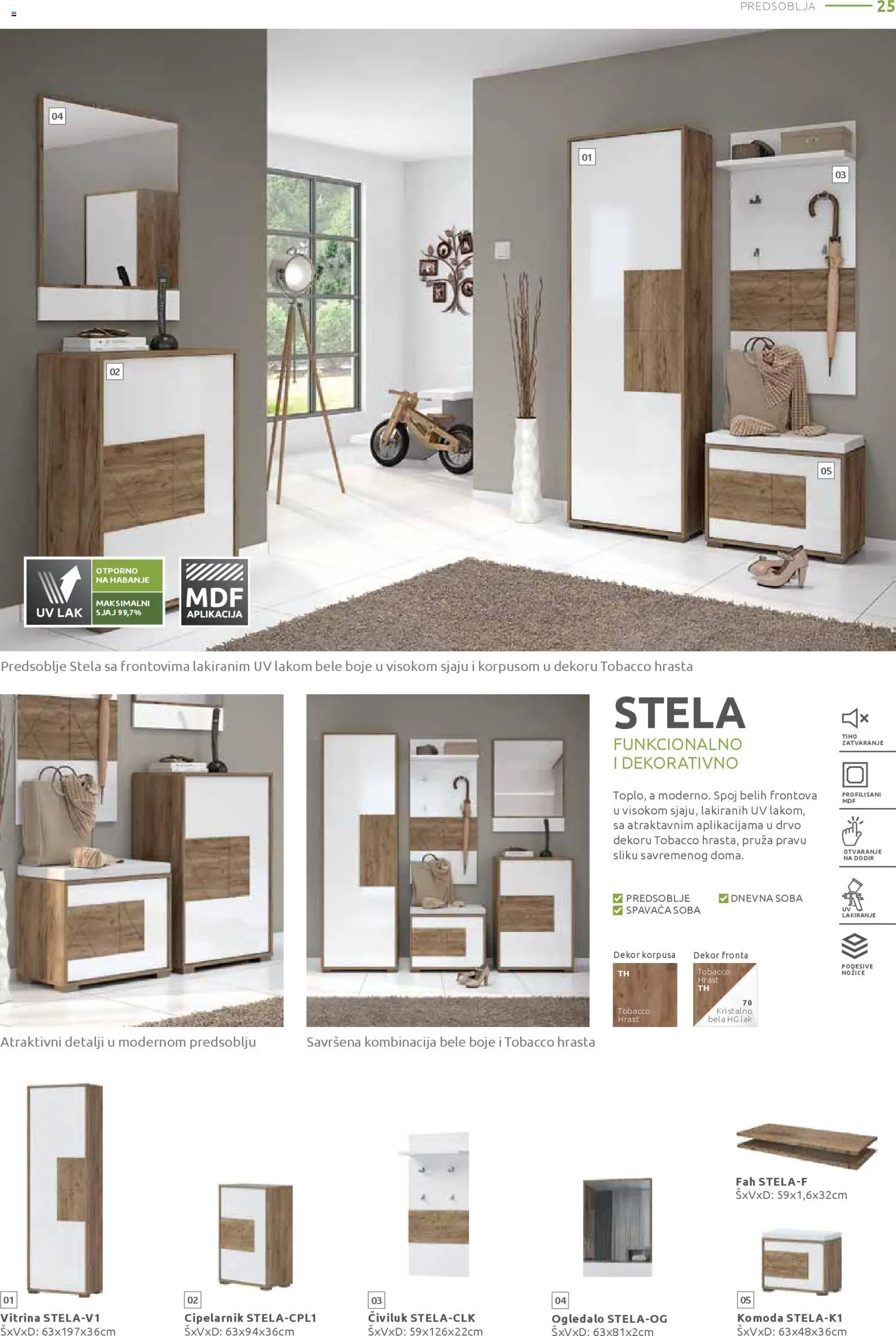 Jela katalog - važi od 17.11.2025 | Strana: 25 | Proizvode: Komoda, Ogledalo, Civiluk