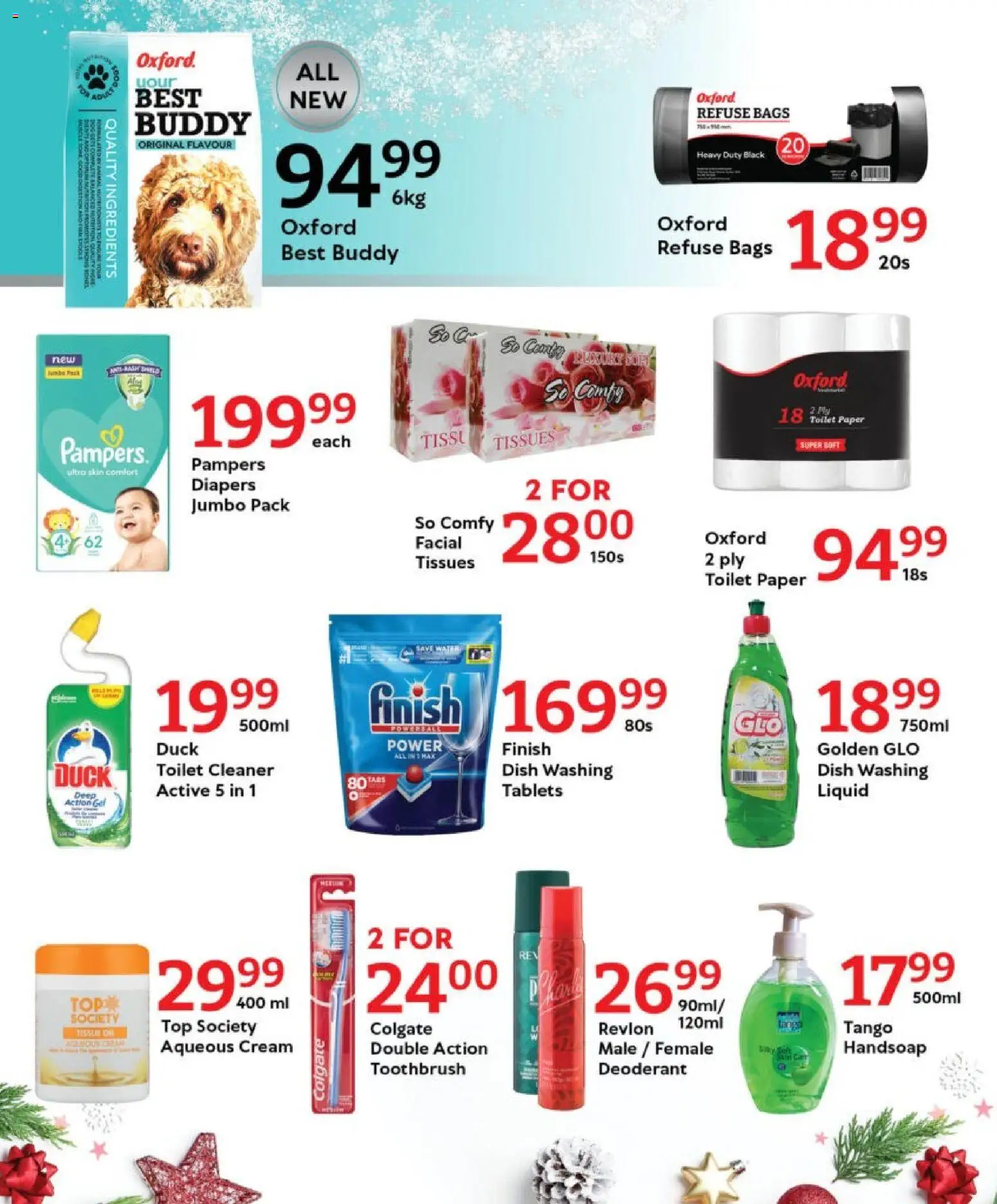 New Oxford Freshmarket catalogue – valid from 18.11.2025 | Page: 8 | Products: Toilet, Deoderant, Paper, Toothbrush