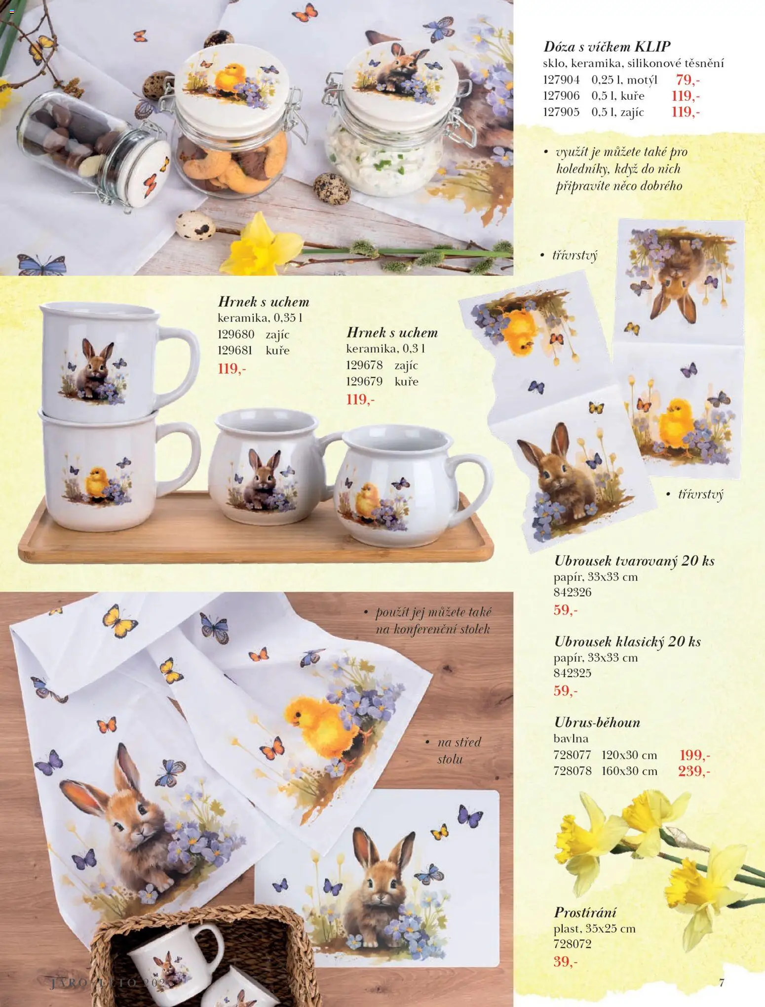 Orion leták - Jaro/Léto 2026 od 09.03.2026 | Strana: 7 | Produkty: Dóza, Konferenční stolek, Stolek, Kuře