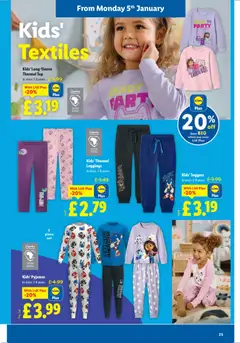 Preview of Lidl - More to value valid from 01.01.2026 | Page: 25 | Products: Leggings