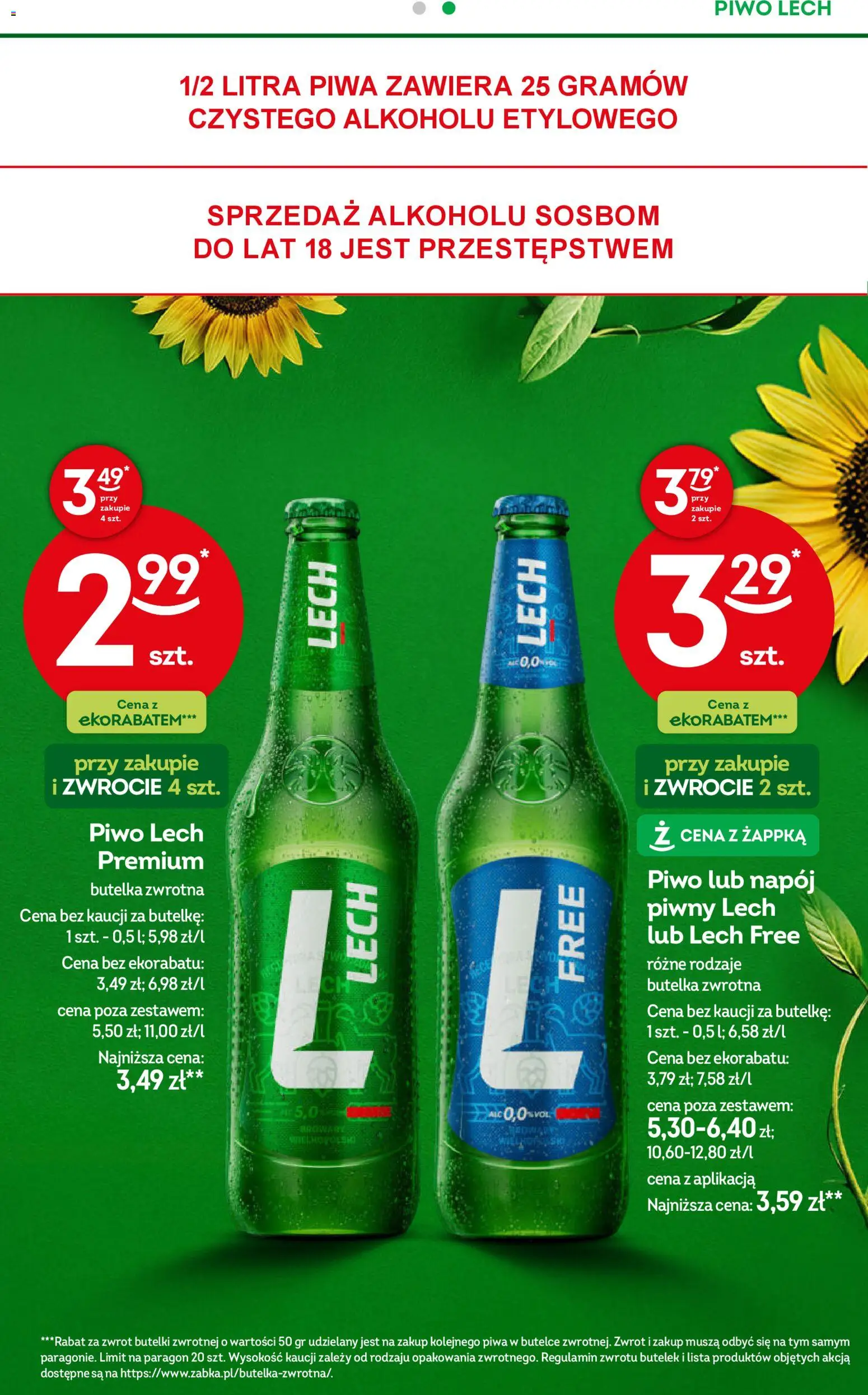 Żabka gazetka od 22.04.2026 | Strona: 11 | Produkty: Piwo
