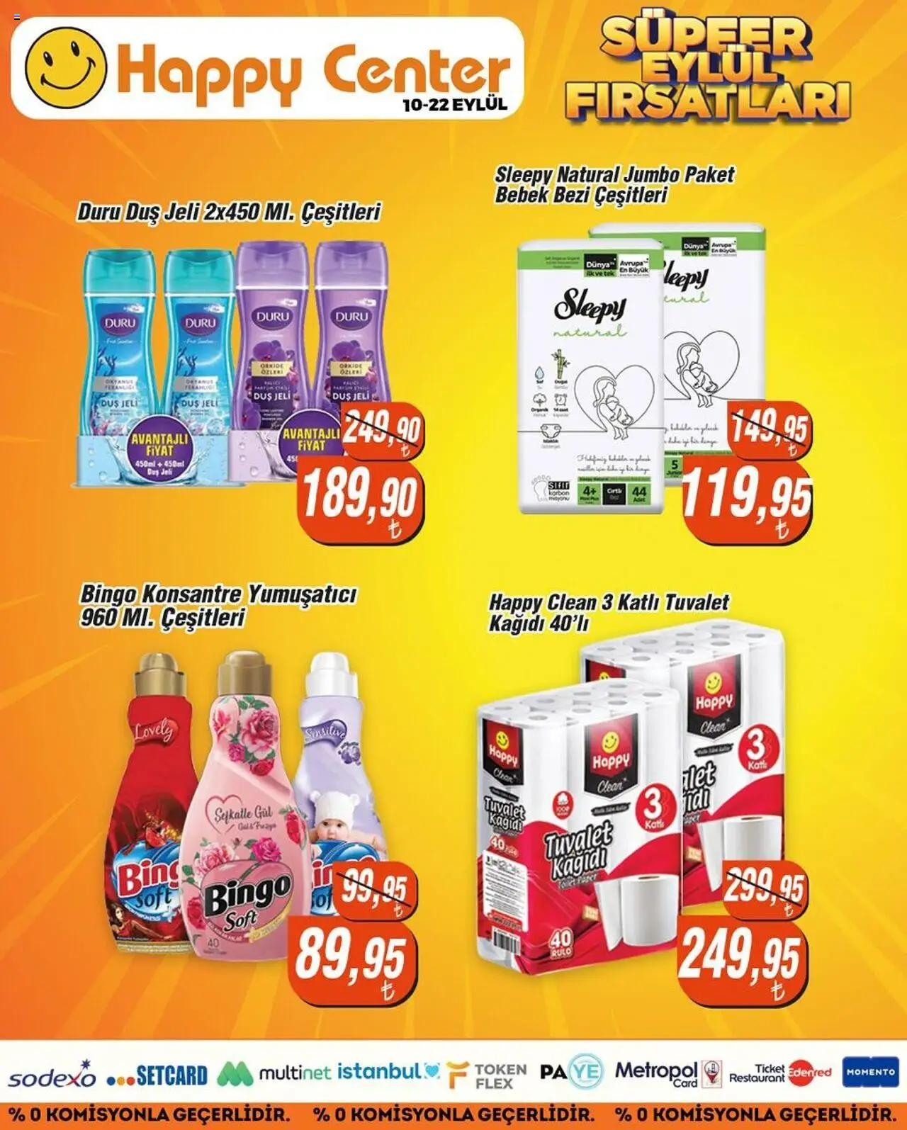 Happy Center Katalog - 10.09.2025 tarihinden itibaren geçerlidir | Sayfa: 16 | Ürünler: Duş, Gül, Yumuşatıcı, Tuvalet kağıdı