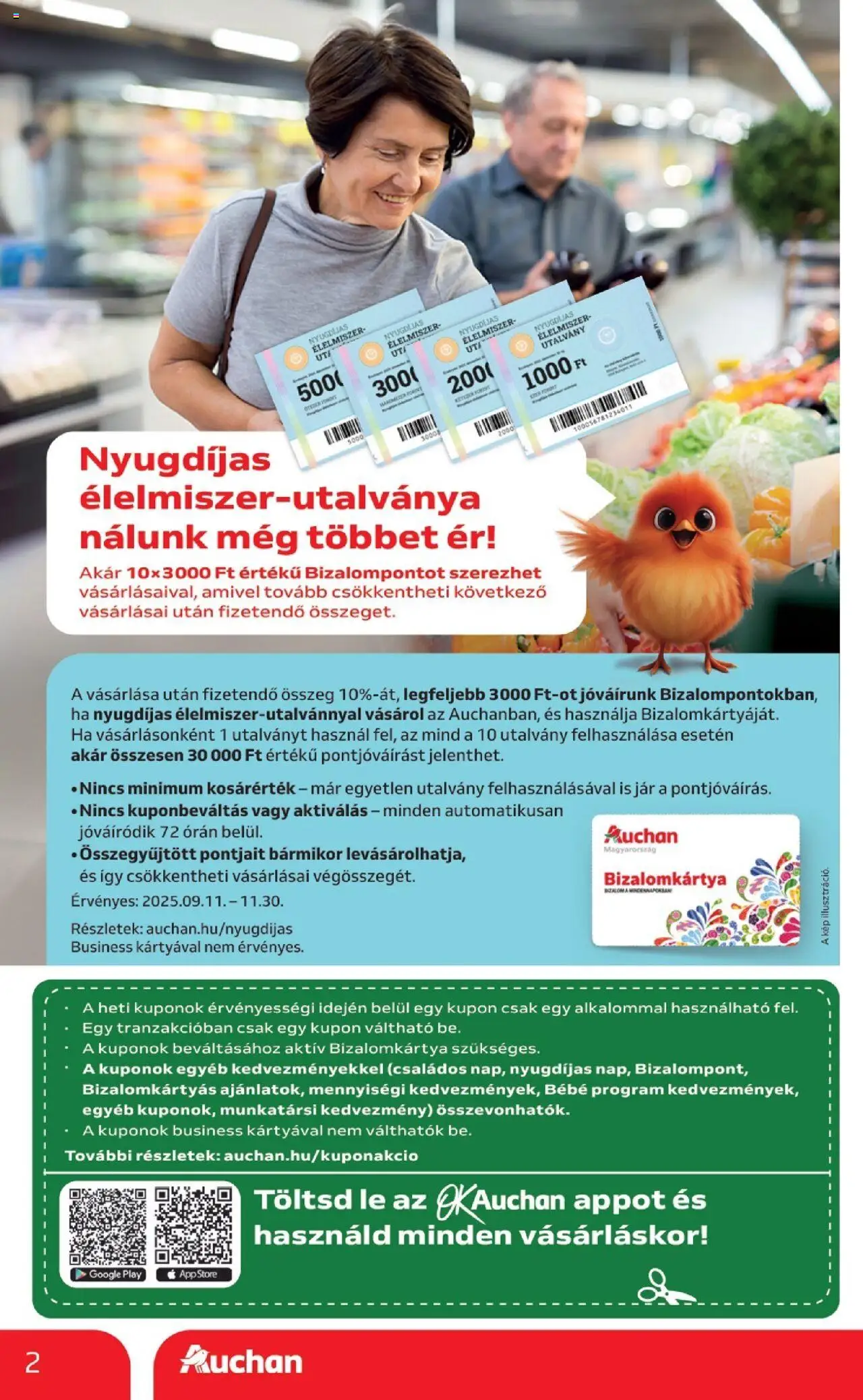Auchan akciós ujság - amely érvényes a következő dátumtól: 25.09.2025 | Oldal: 2