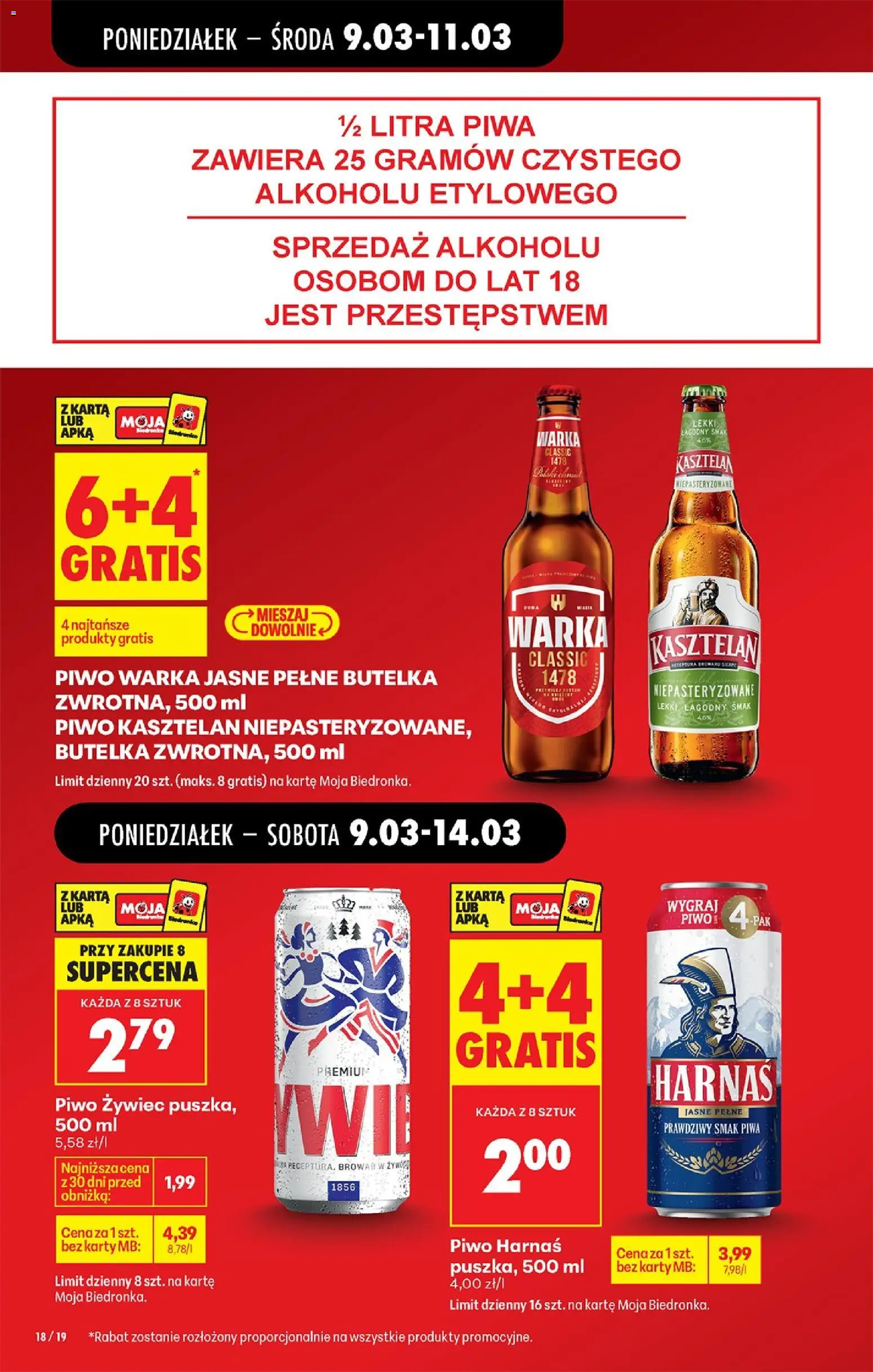 Biedronka Polsko leták od 09.03.2026 | Strana: 20 | Produkty: Karty