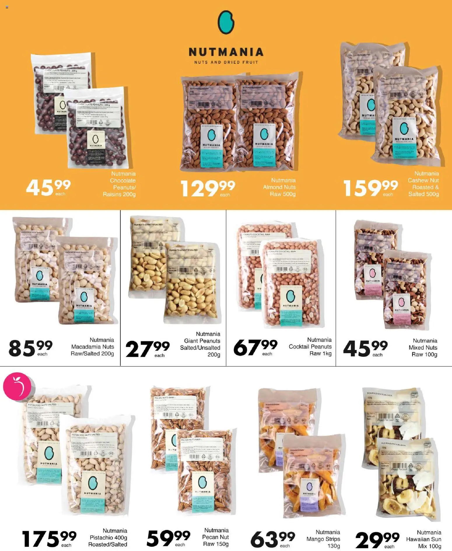New Save catalogue – valid from 15.04.2026 | Page: 41 | Products: Chocolate, Nuts, Peanuts, Fruit