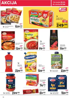 PerSu katalog  - pregled PerSu kataloga - važi od 25.03.2026 | Strana: 10 | Proizvode: Majonez, Kečap, Paprika, Paradajz