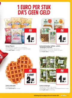 JUMBO folder / publicité - Voorbeeld van een folder van JUMBO, geldig van 29.10.2025 | Pagina: 15 | Producten: Gehakt, Maïs, Fehér kolbász, Rucola