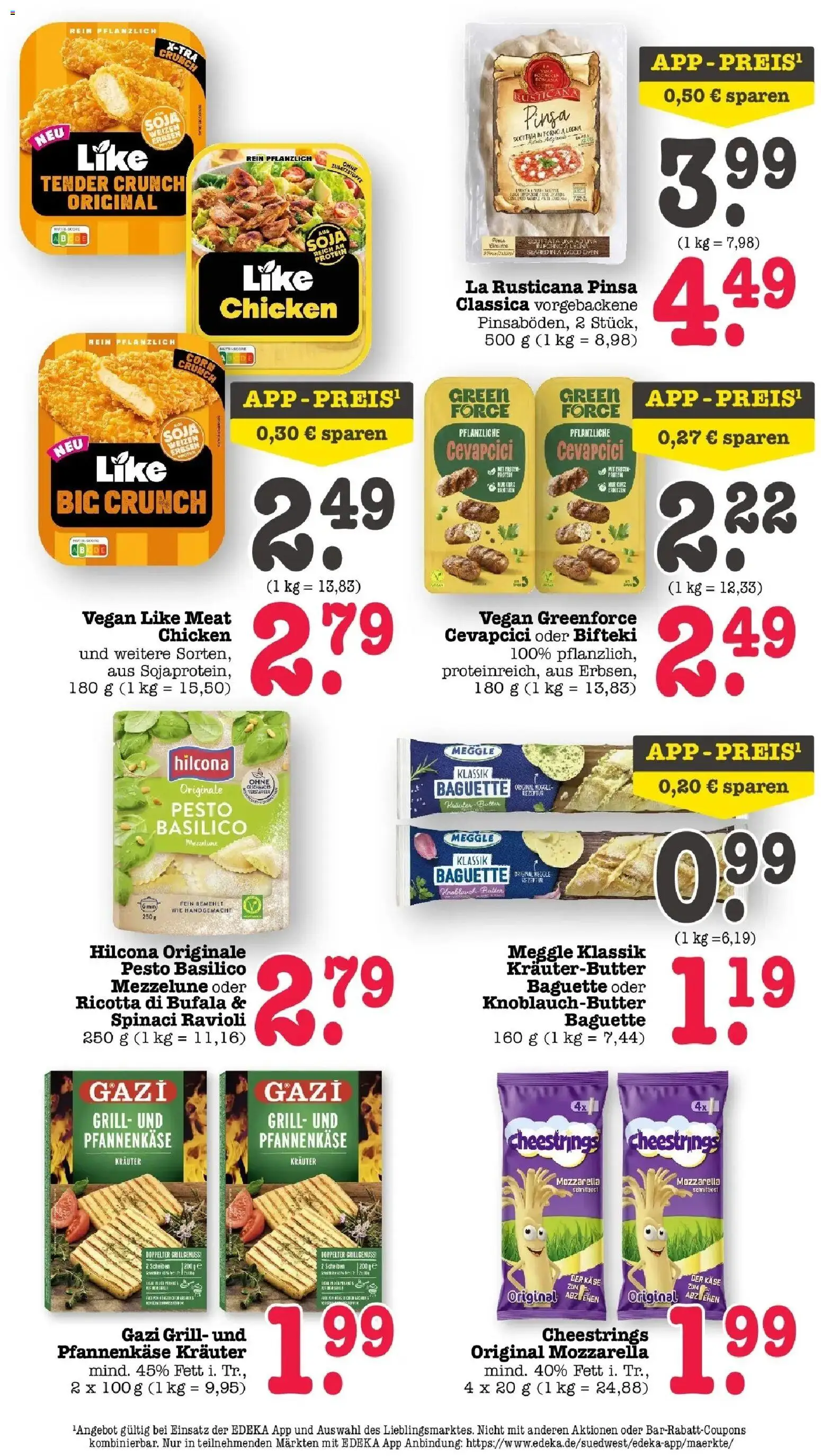 Edeka prospekt Offenbach	 – gültig ab 20.04.2026 | Seite: 28 | Produkte: Grill, Käse, Cevapcici, Knoblauch