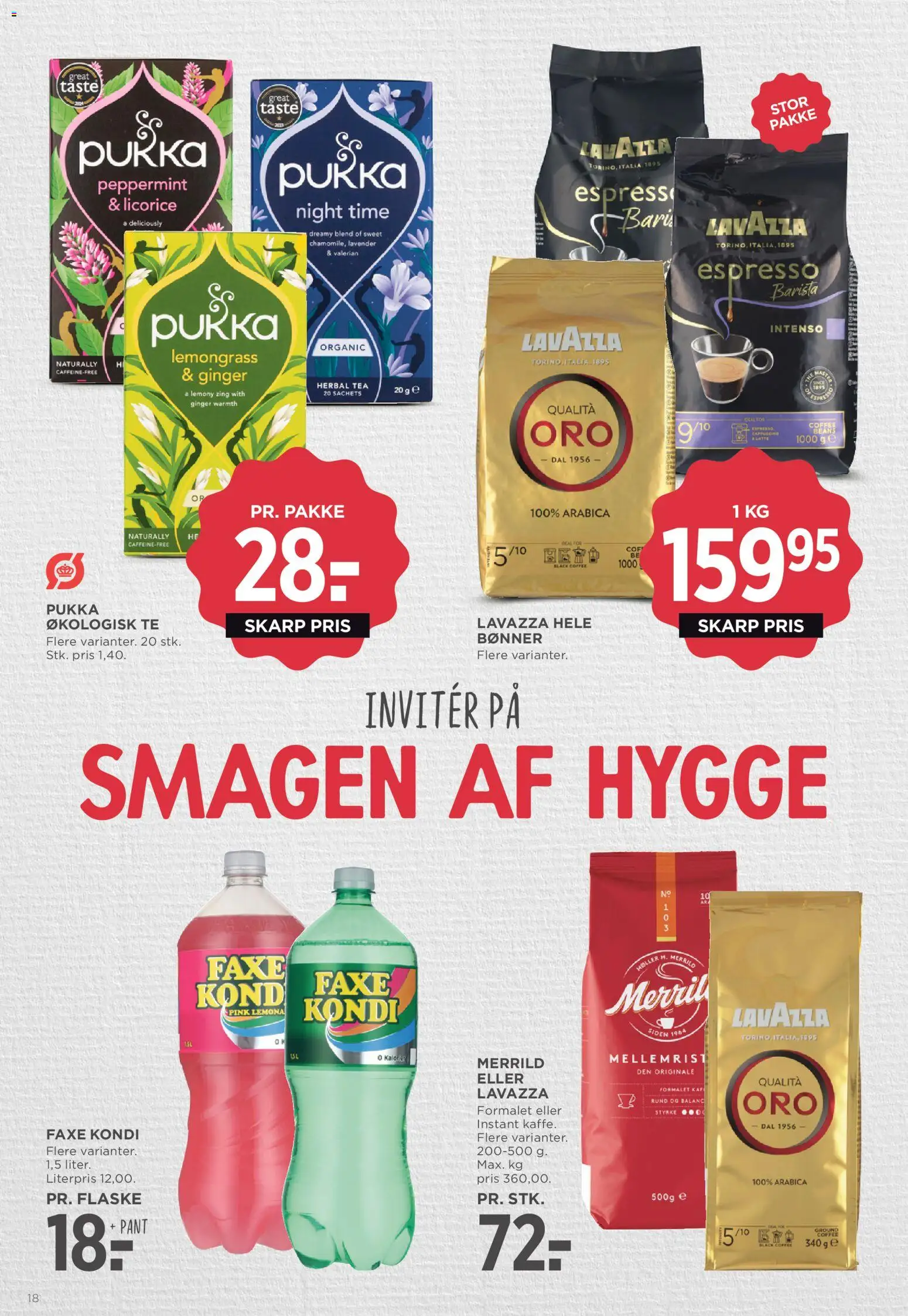 Meny tilbudsavis – gyldig fra 10.04.2026 | Side: 27 | Produkter: Te, Bønner, Faxe Kondi