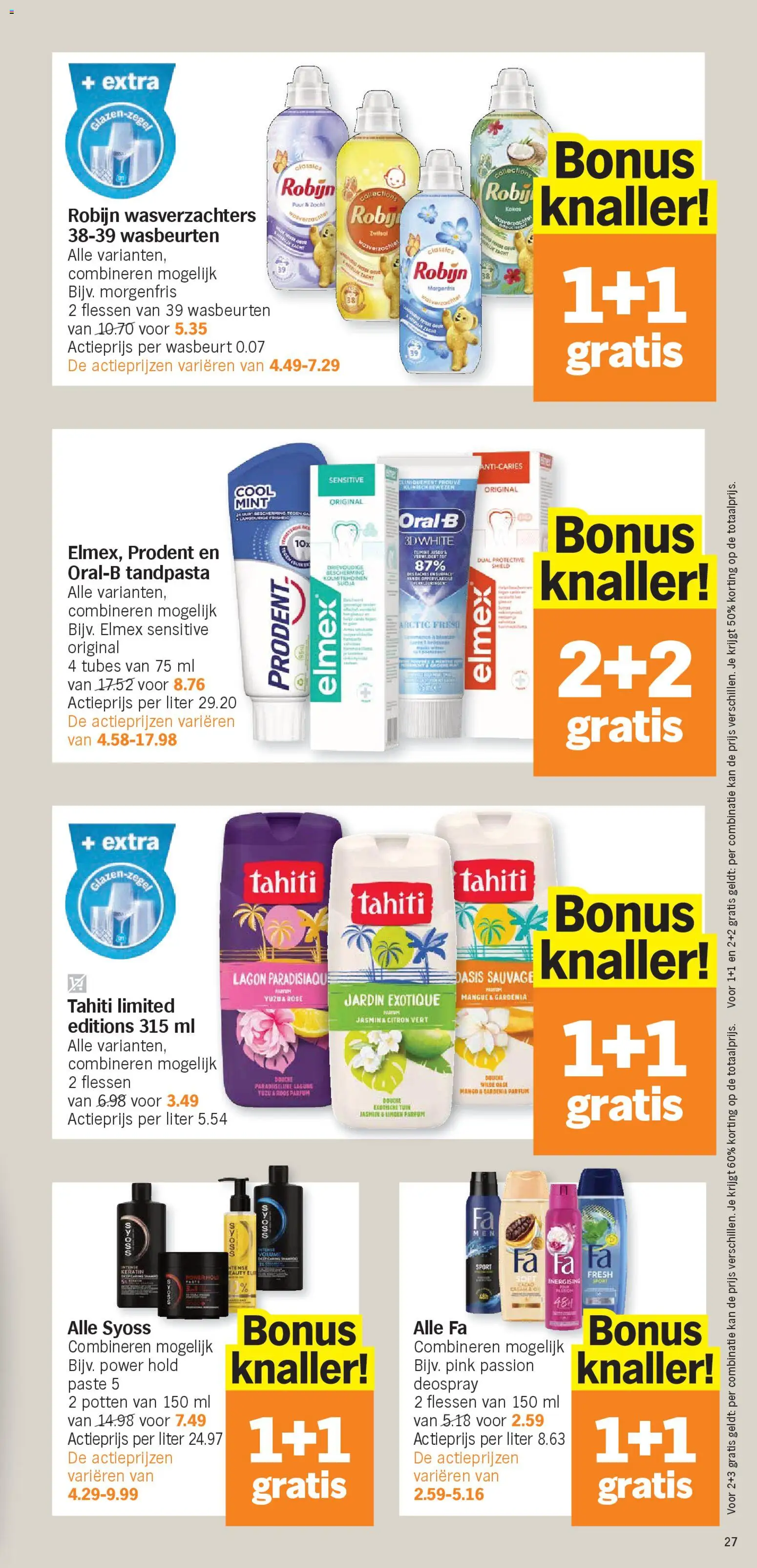 {H1} | Pagina: 27 | Producten: Gel, Mango, Robijn, Kan