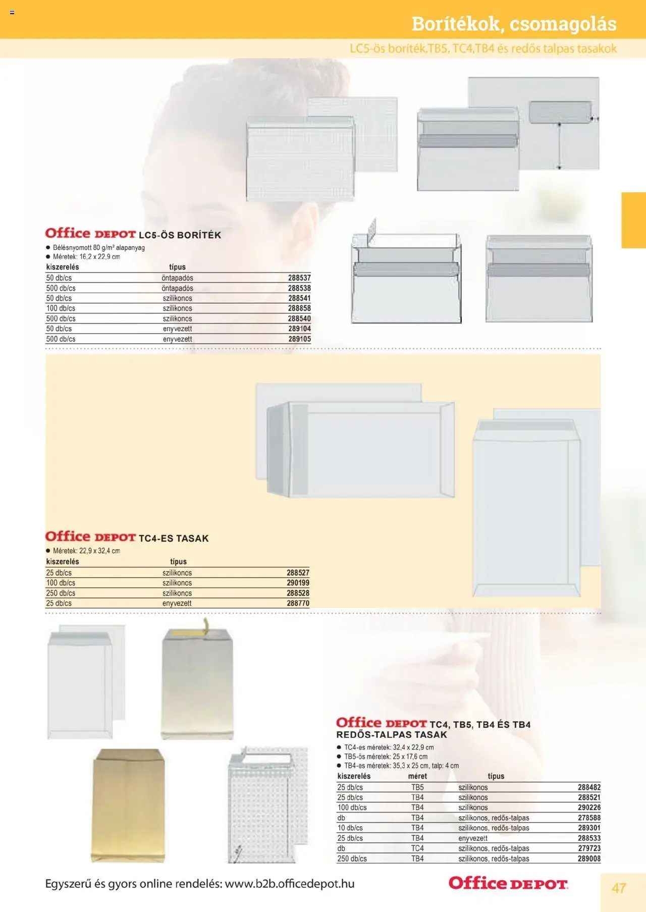 Office Depot akciós ujság - amely érvényes a következő dátumtól: 10.04.2025 | Oldal: 47