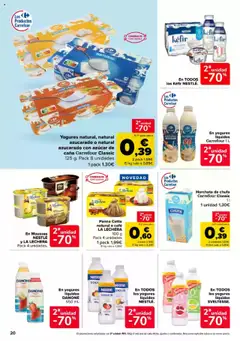 Carrefour folleto │ válido desde el 24.07.2025 | Página: 20 | Productos: Mousse, Κασκόλ, Yogur, Café