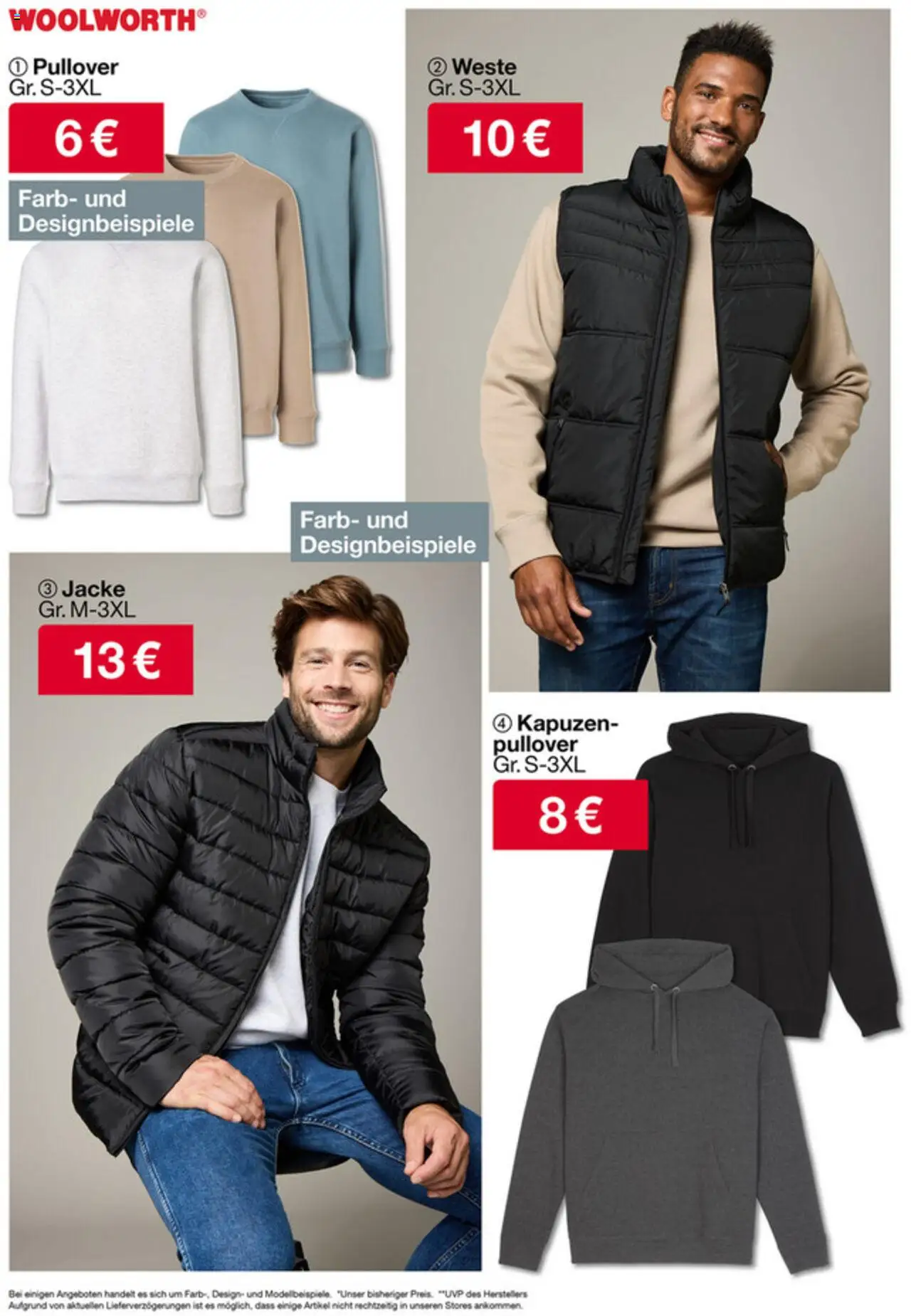 Woolworth Prospekt 	 – gültig ab 05.09.2025 | Seite: 14 | Produkte: Pullover, Weste, Jacke