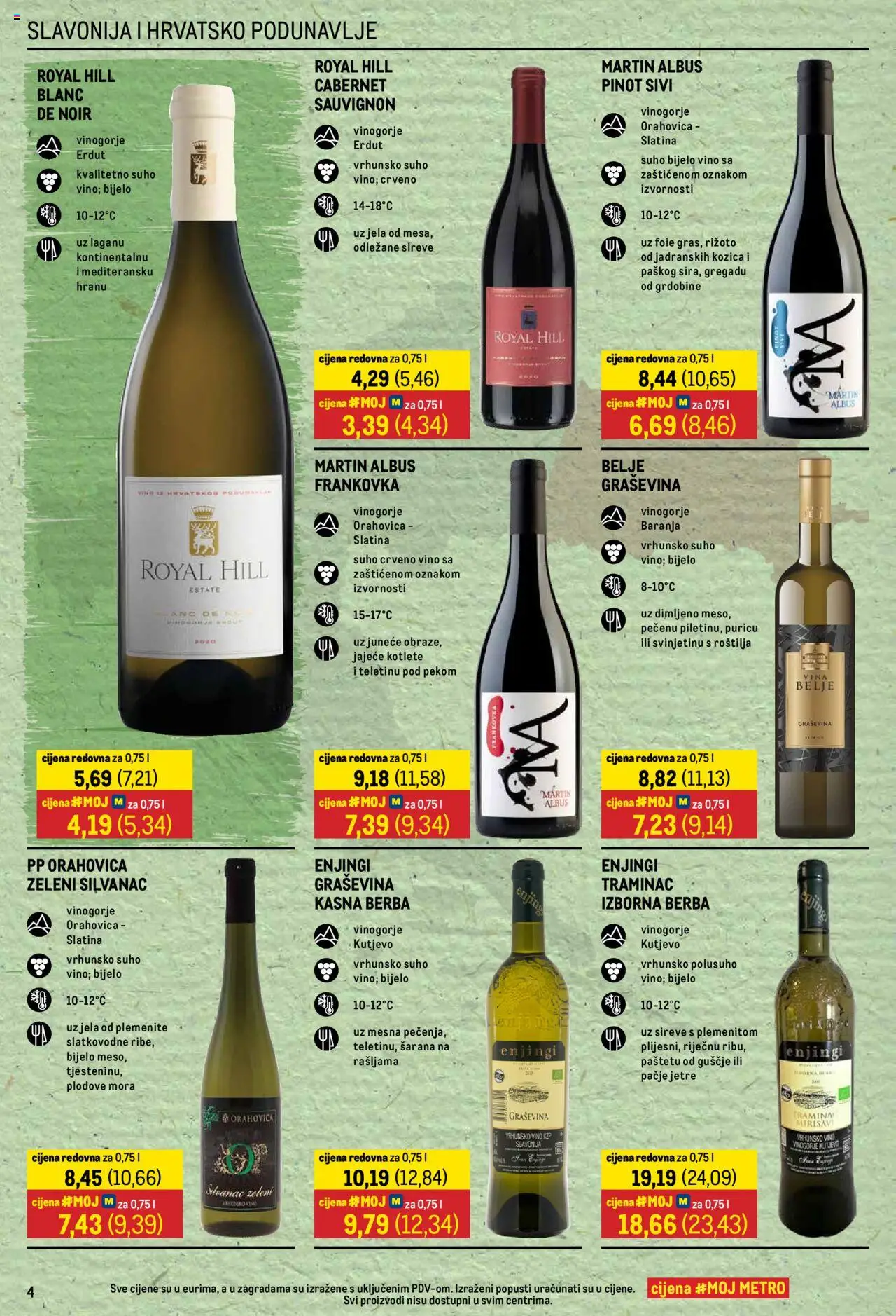 Metro katalog | vrijedi od 16.10.2025 | Stranica: 4 | Proizvodi: Rižoto, Bijelo vino, Vino