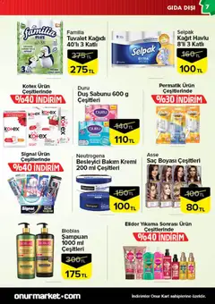 02.01.2026 tarihinden itibaren geçerli olan Onur Market kataloğu önizlemesi | Sayfa: 7