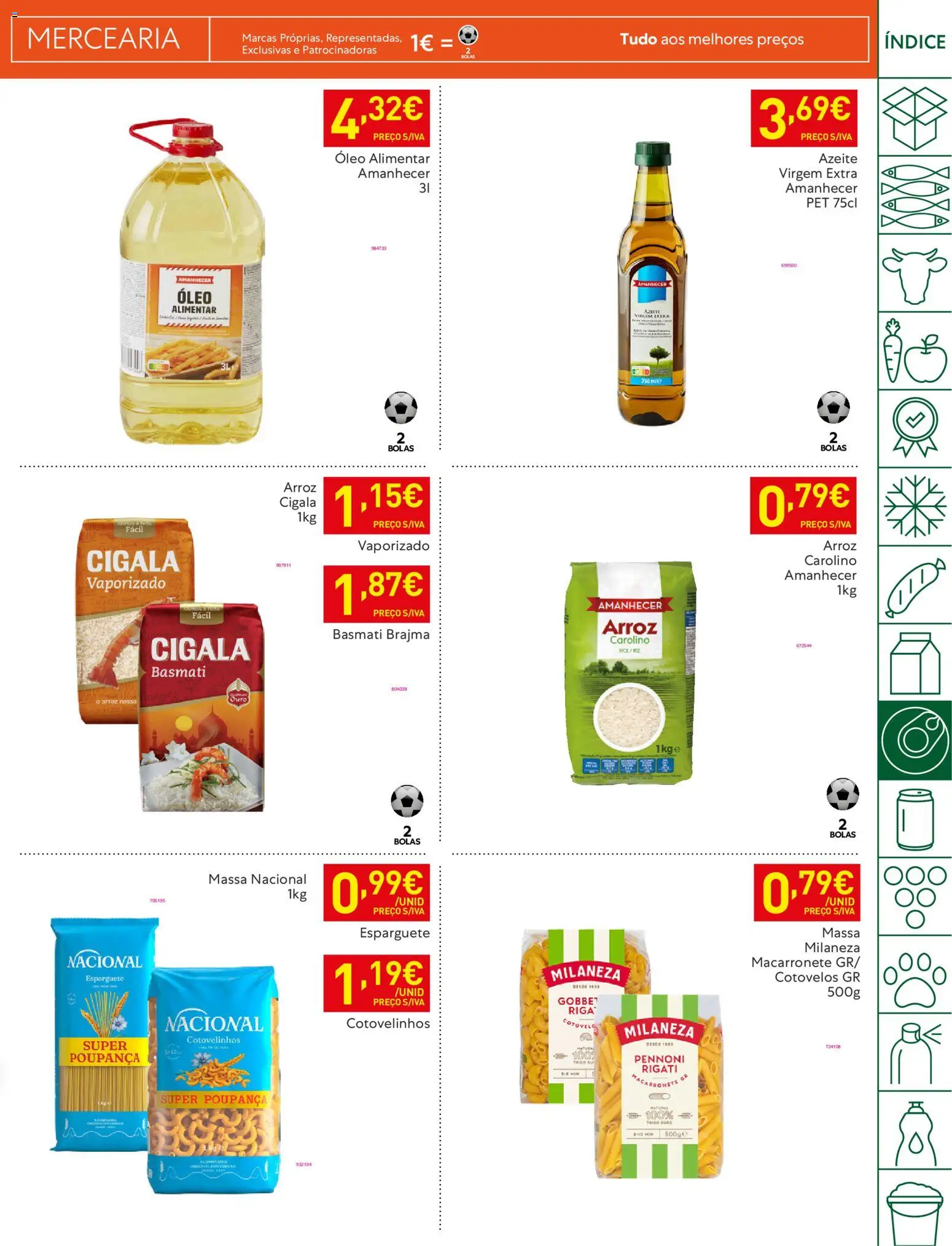 Recheio folheto │ válido de 10.03.2026 | Página: 29 | Produtos: Esparguete, Azeite, Milaneza, Óleo