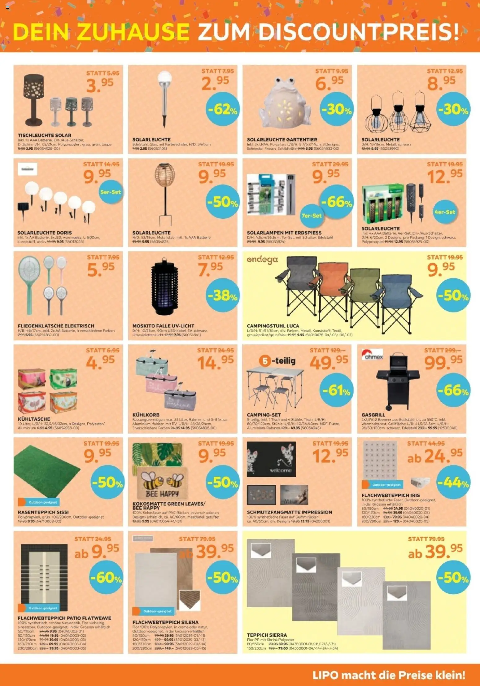 Lipo aktionen – gültig ab 24.03.2026 | Seite: 7 | Produkte: Tisch, Batterie, Teppich, Creme