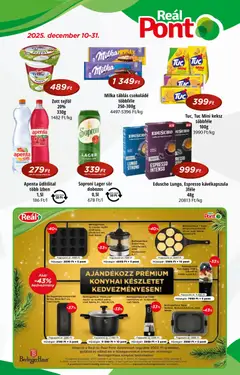 Reál - Akciós újság Pont - amely érvényes a következő dátumtól: 10.12.2025