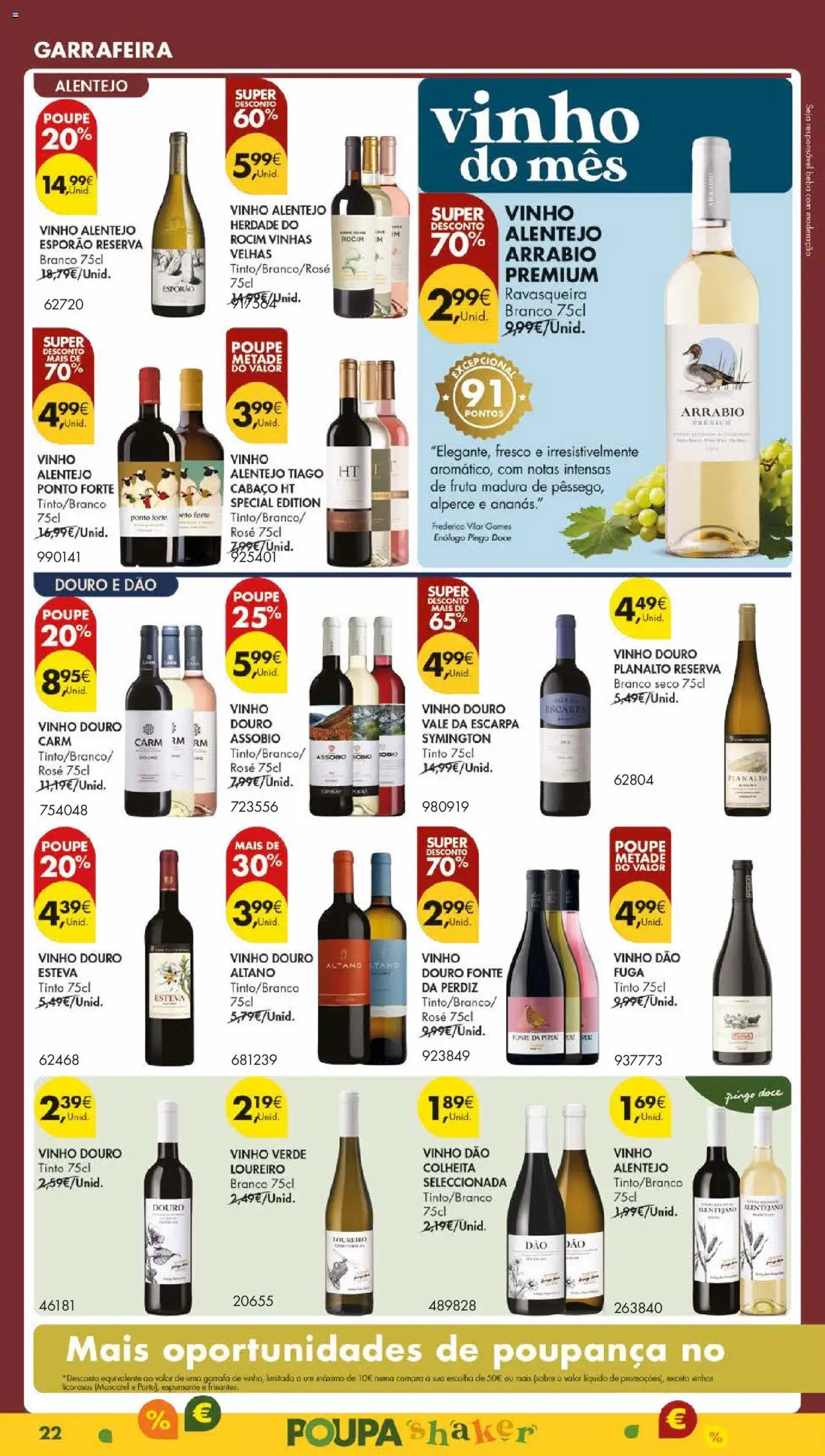 Pingo Doce folheto │ válido de 12.08.2025 | Página: 26 | Produtos: Espumante, Vinho, Vinho tinto