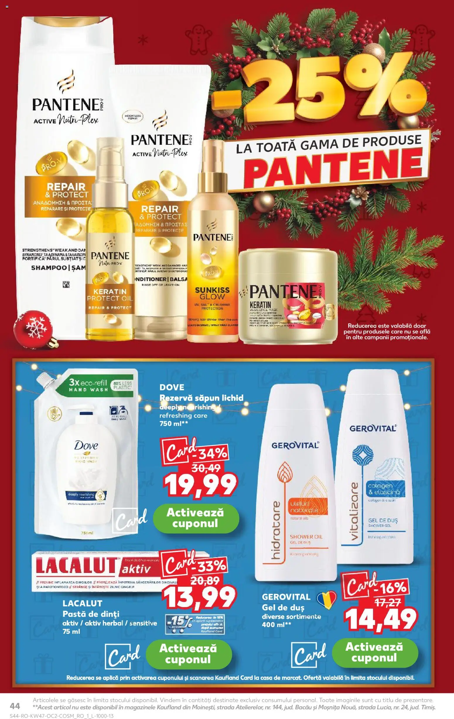 Noul catalog Kaufland – valabil de la 19.11.2025 | Pagină: 44