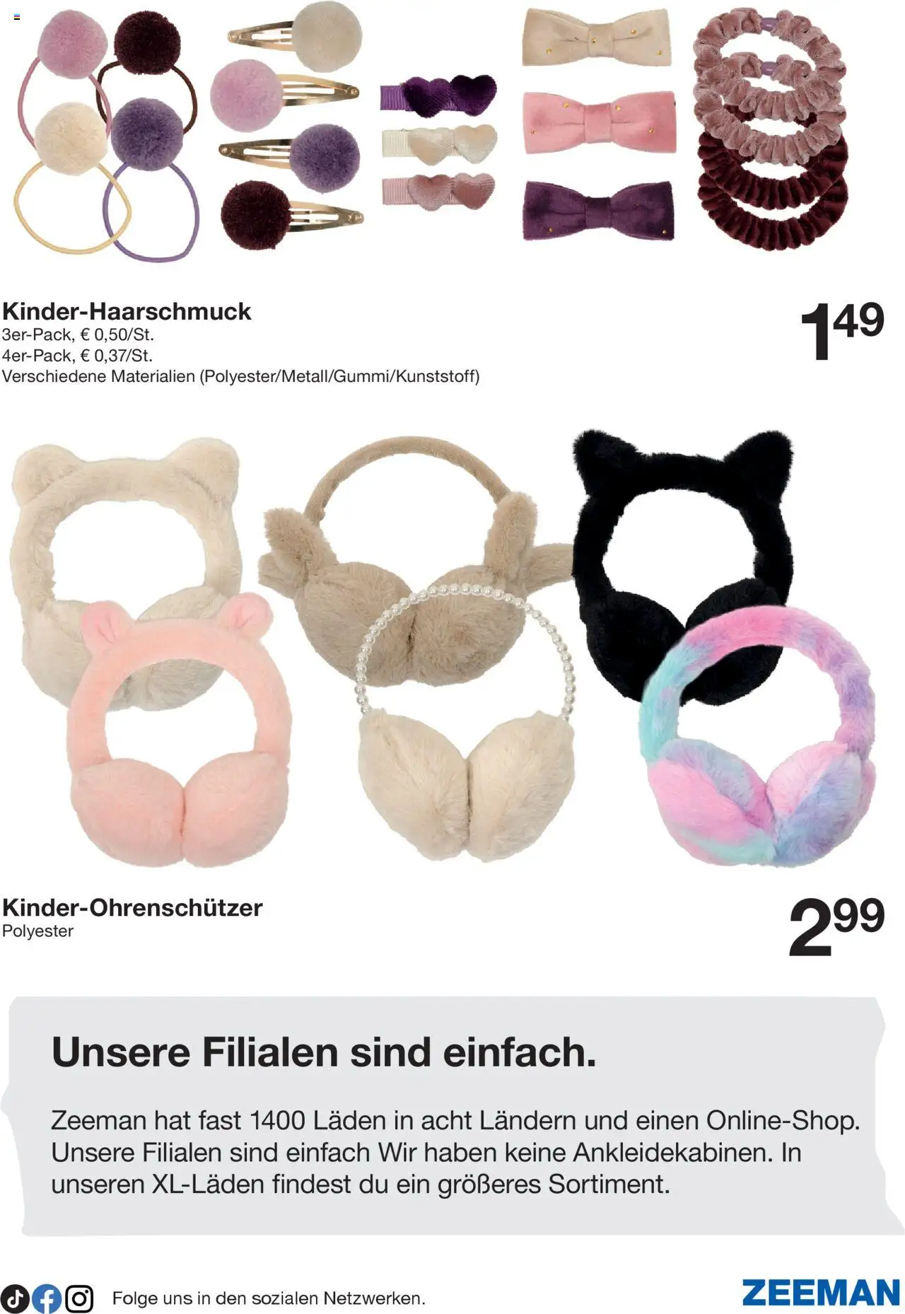 Zeeman Prospekt 	 – gültig ab 11.10.2025 | Seite: 15