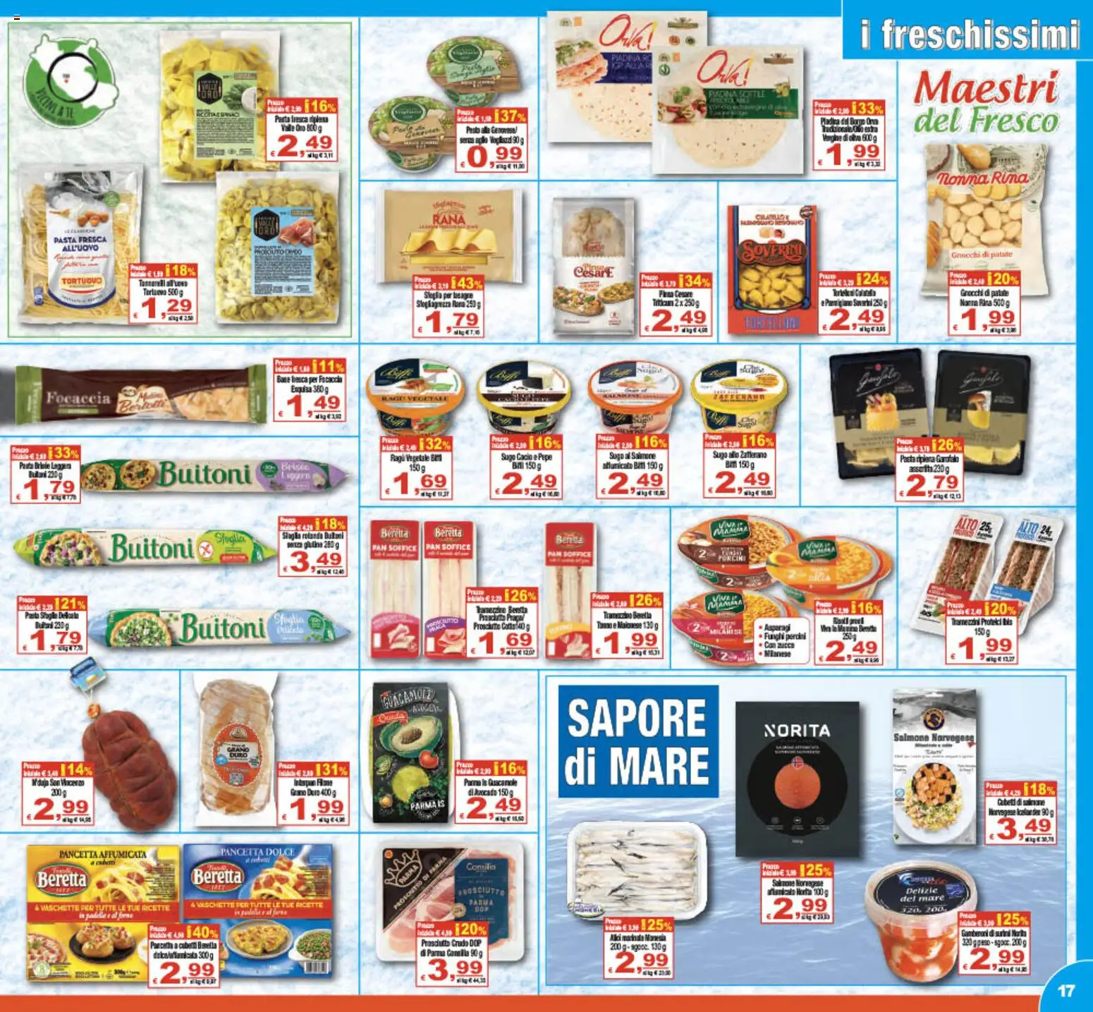 Volantino CTS del 17.04.2026 | Pagina: 17 | Prodotti: Prosciutto Cotto, Salmone, Avocado, Prosciutto