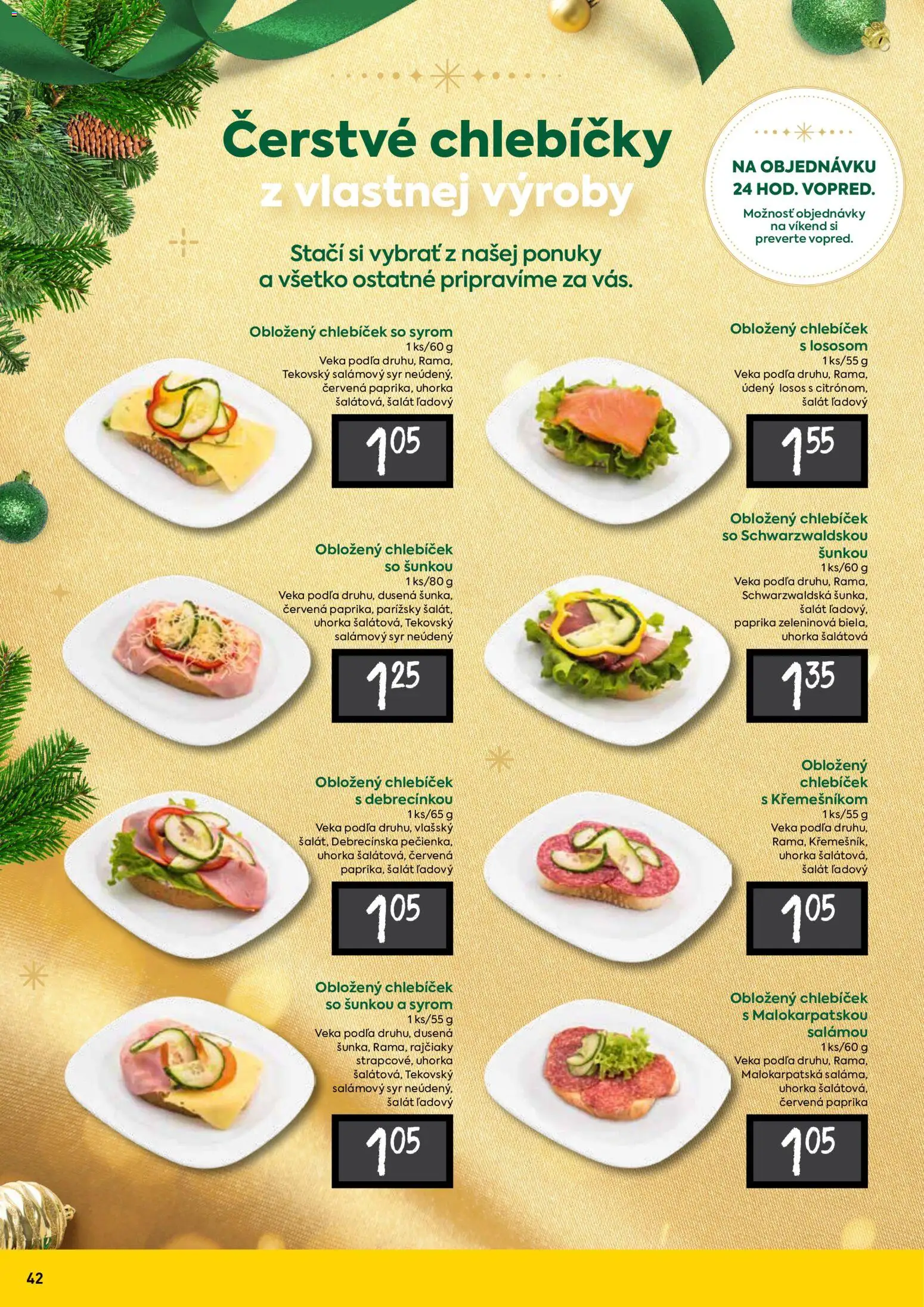 Nové Billa akcie – leták je platný od 10.12.2025 | Strana: 42 | Produkty: Paprika, Syr, Šalát, Červená paprika