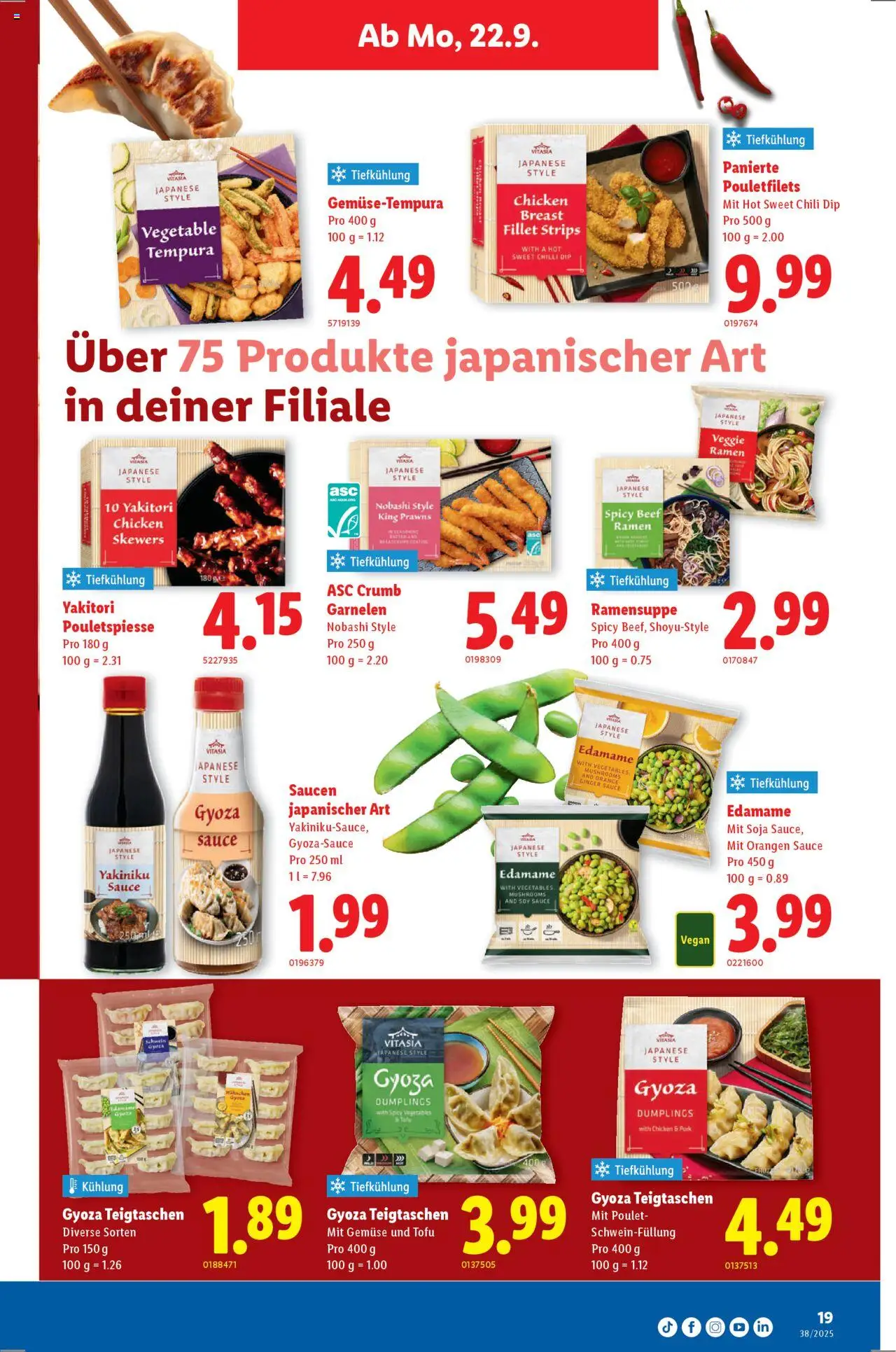 Lidl Aktionen – gültig ab 18.09.2025 | Seite: 19