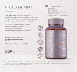 01.01.2026 tarihinden itibaren geçerli olan Farmasi kataloğu önizlemesi | Sayfa: 120 | Ürünler: Şeker, Şeftali, Kavun, Ağırlık