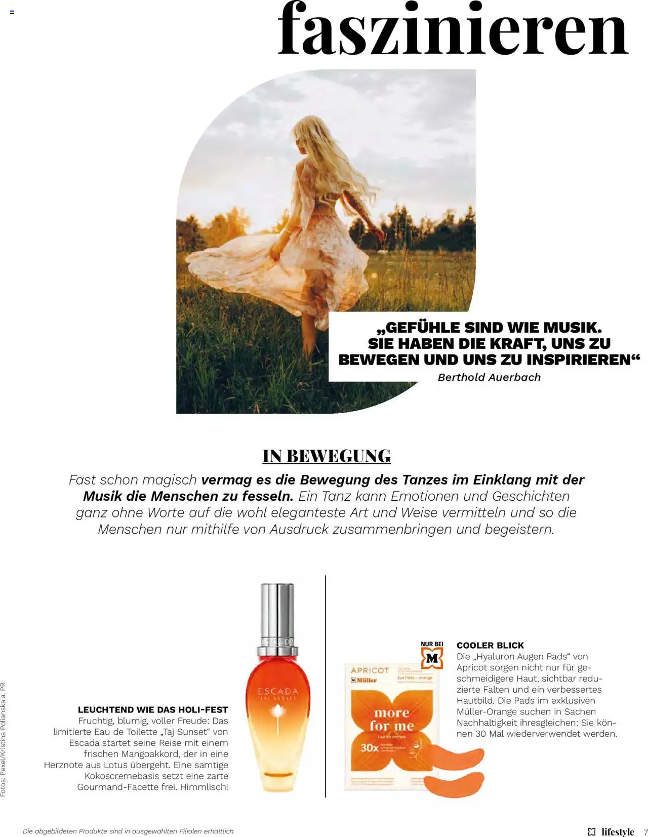 Müller Magazin ab 01.07.2025 | Seite: 7 | Produkte: Toilette, Eau de toilette