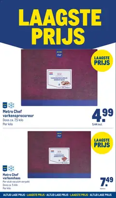 Makro - Folder - Voorbeeld van een folder van Makro, geldig van 25.02.2026 | Pagina: 12 | Producten: Varkensvlees, Ketting