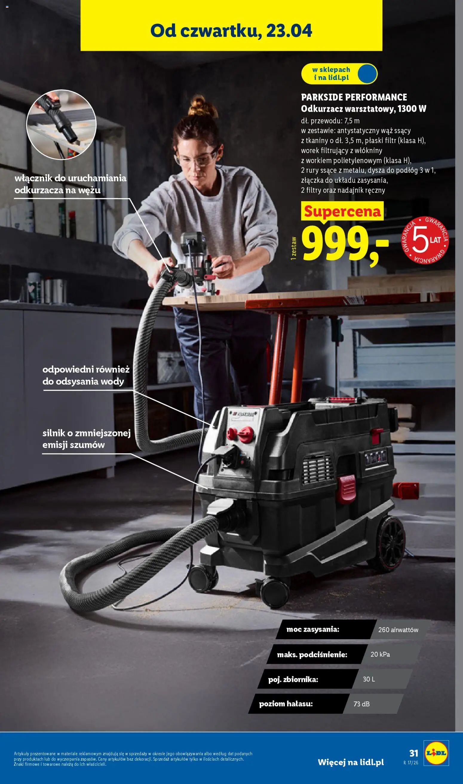 Lidl Polsko katalog od 20.04.2026 | Strana: 43 | Produkty: Parkside