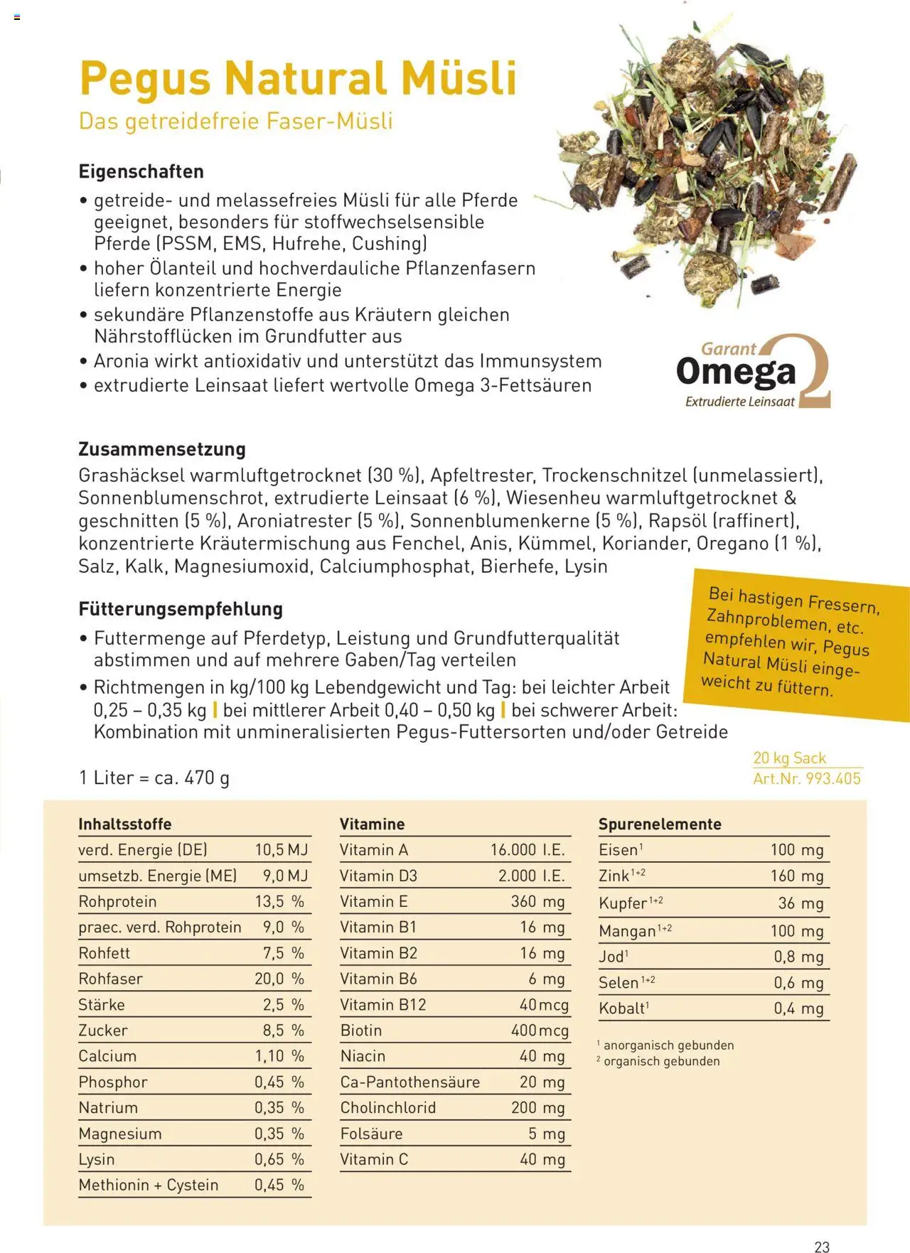 Lagerhaus  Pegus gültig ab 10.09.2025 | Seite: 23 | Produkte: Getreide, Zucker