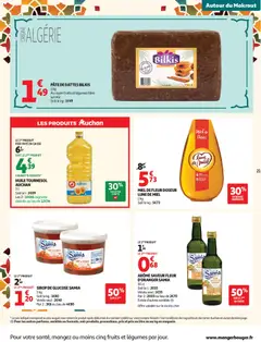 Auchan - Prévisualisation de Auchan - Promos Ramadan 2026 valide à partir de 03.02.2026 | Page: 21 | Produits: Dattes, Poids, Miel, Huile