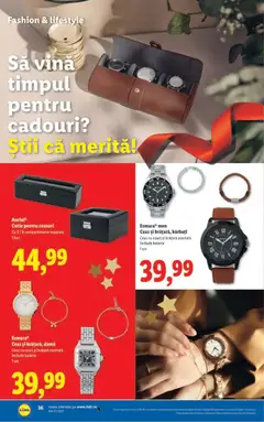 Ofertele Lidl valabile de la 15.12.2025 | Pagină: 36 | Produse: Ceas, Brățară, Cutie, Baterie