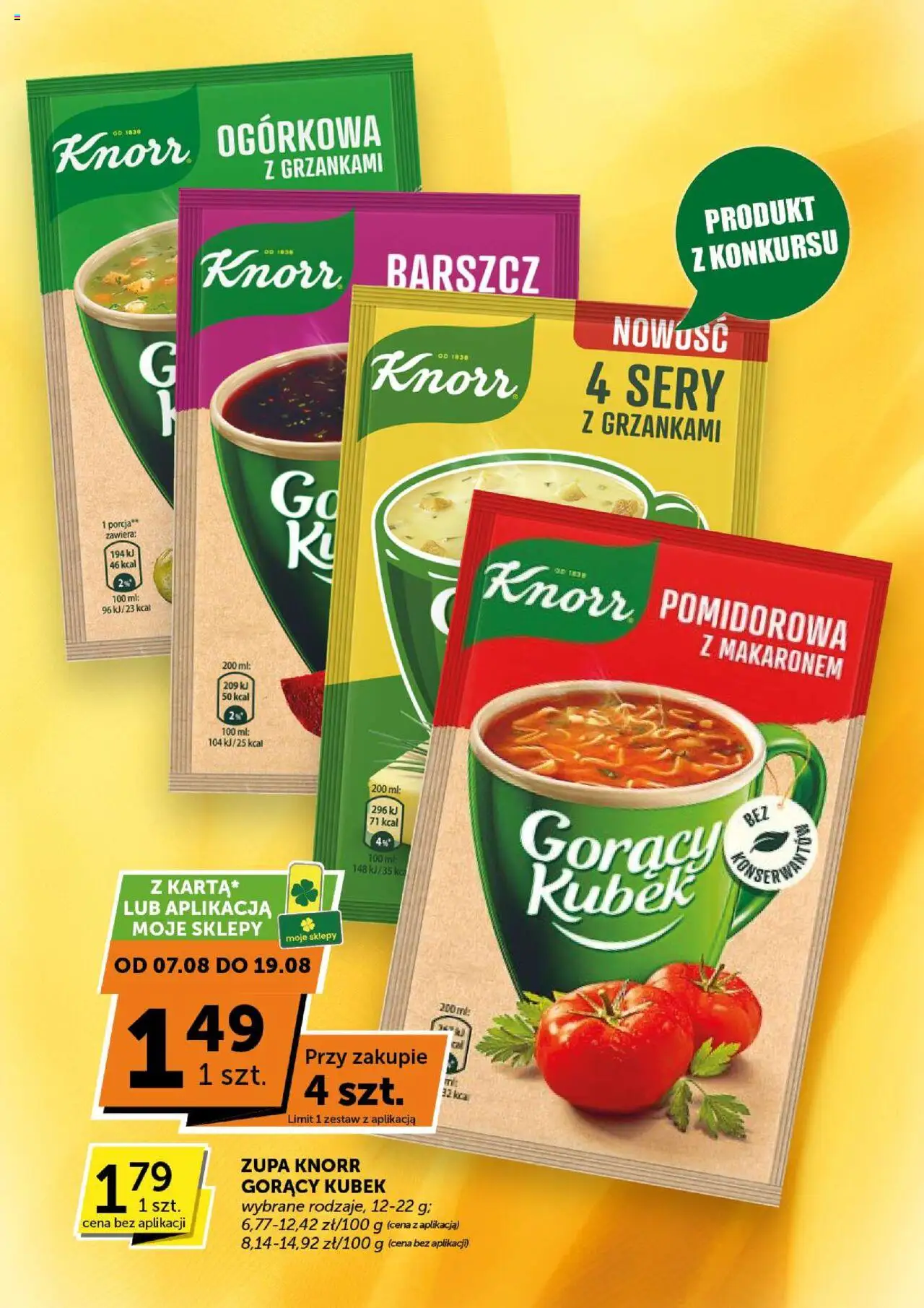 Groszek Gazetka - Minimarket od 07.08.2025 | Strona: 2 | Produkty: Barszcz, Gorący kubek, Sery, Zupa