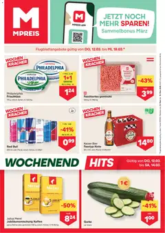 MPREIS Flugblatt ab 12.03.2026 gültig | Seite: 1