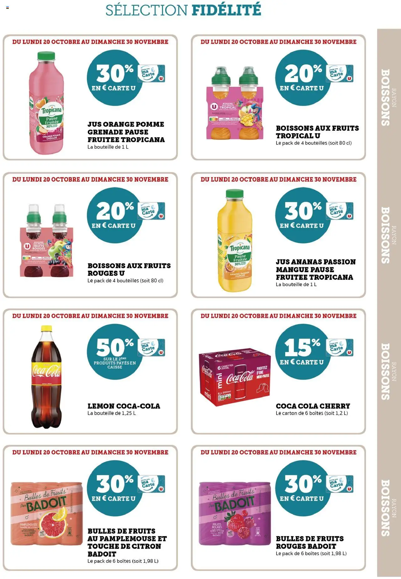 {H1} | Page: 17 | Produits: Mangue, Orange, Jus, Ananas