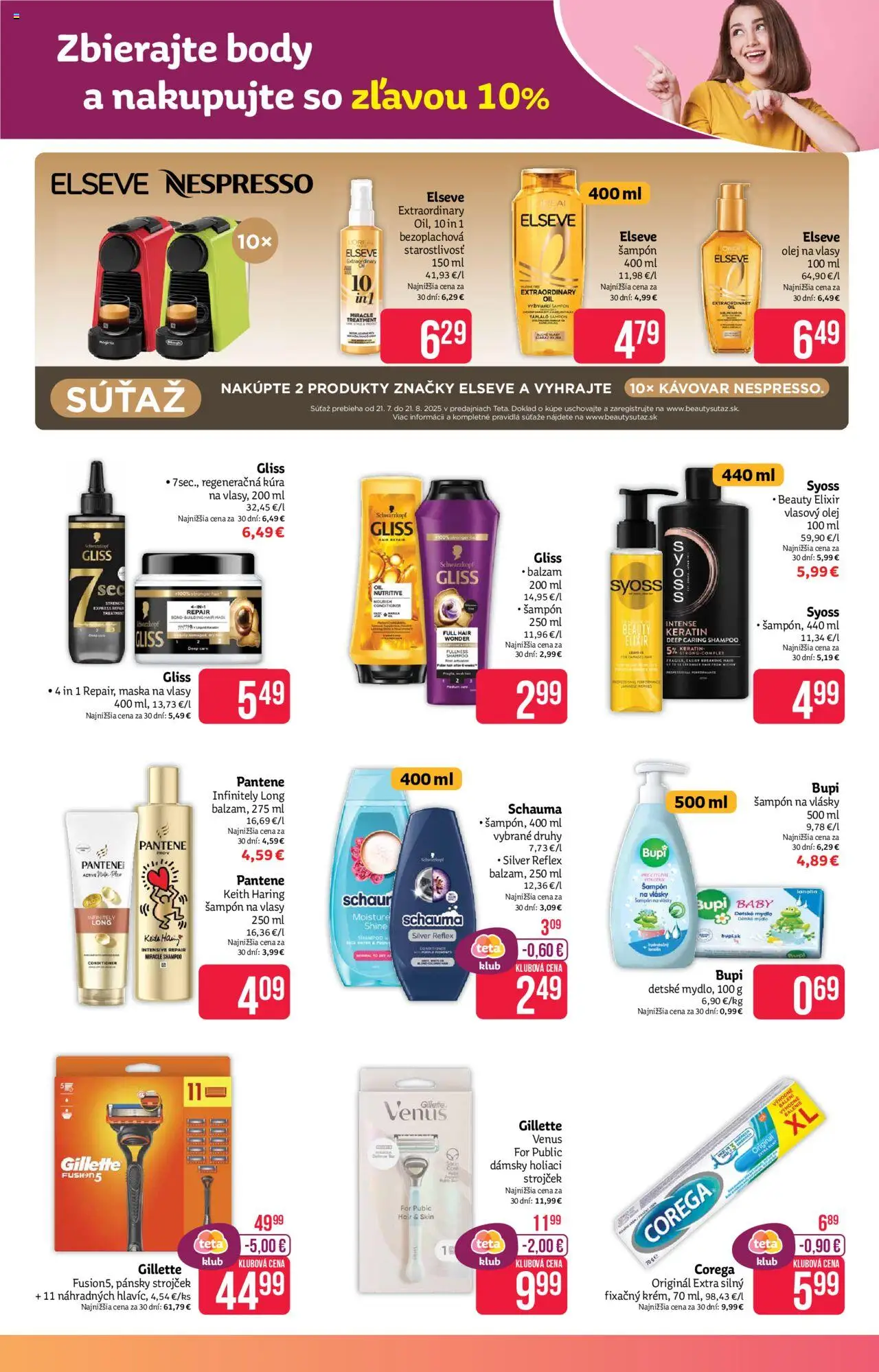 Teta drogerie leták │ platný od 21.07.2025 | Strana: 9 | Produkty: Strojček, Holiaci strojček, Kávovar, Mydlo
