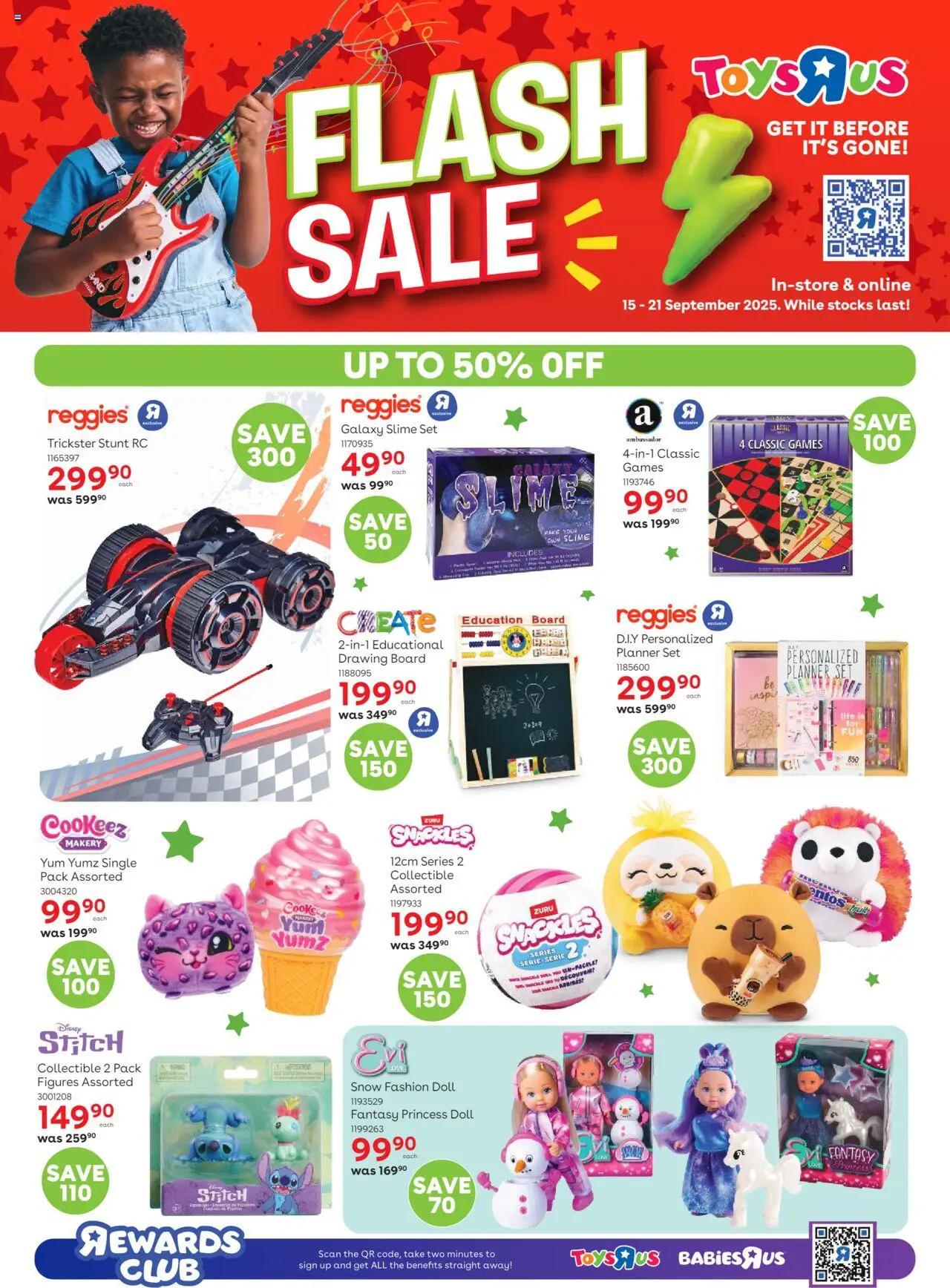 New Toys R Us catalogue – valid from 15.09.2025 | Page: 1 | Products: Games
