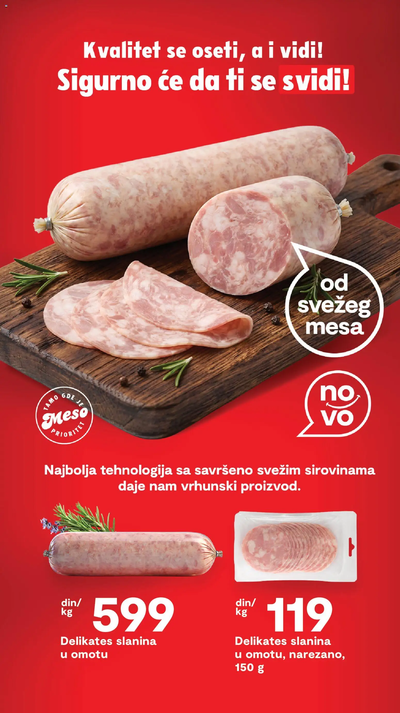 Matijevic katalog - važi od 01.04.2026 | Strana: 3 | Proizvode: Slanina