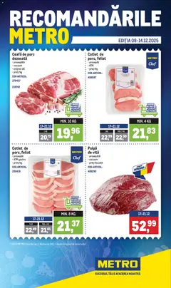 Ofertele Metro valabile de la 15.12.2025
