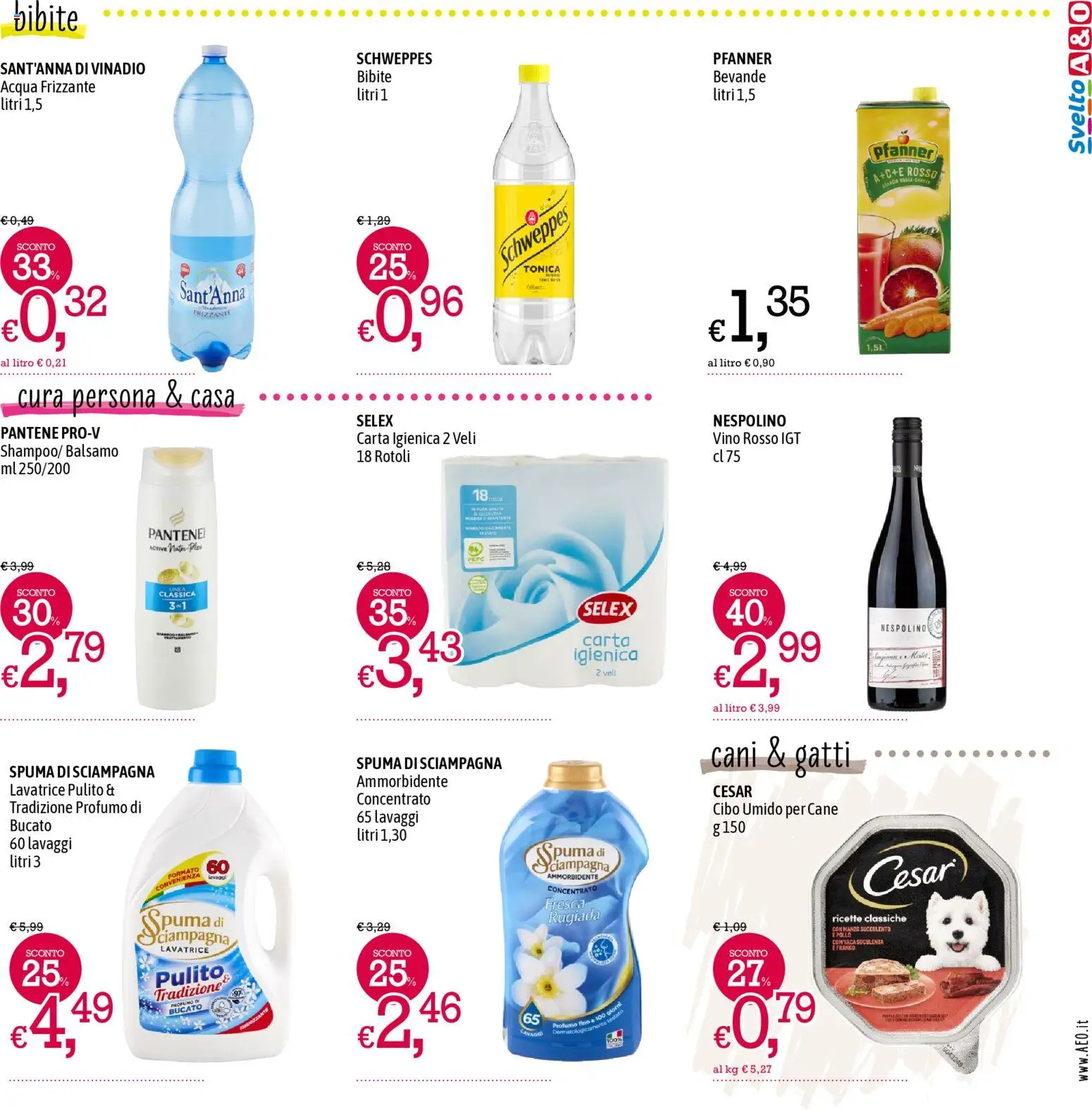 Volantino A&O del 13.11.2025 | Pagina: 7 | Prodotti: Balsamo, Manzo, Acqua, Lavatrice