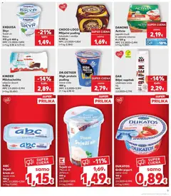 DUKATOS Grčki jogurt, razne vrste 150 g - Pregled kataloga iz trgovine Kaufland, vrijedi od 08.04.2026 | Stranica: 9
