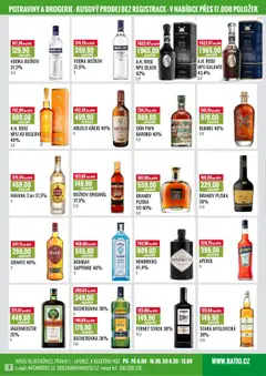 Náhled letáku Ratio leták od 01.10.2025 | Strana: 8 | Produkty: Jägermeister, Vodka, Fernet, Becherovka