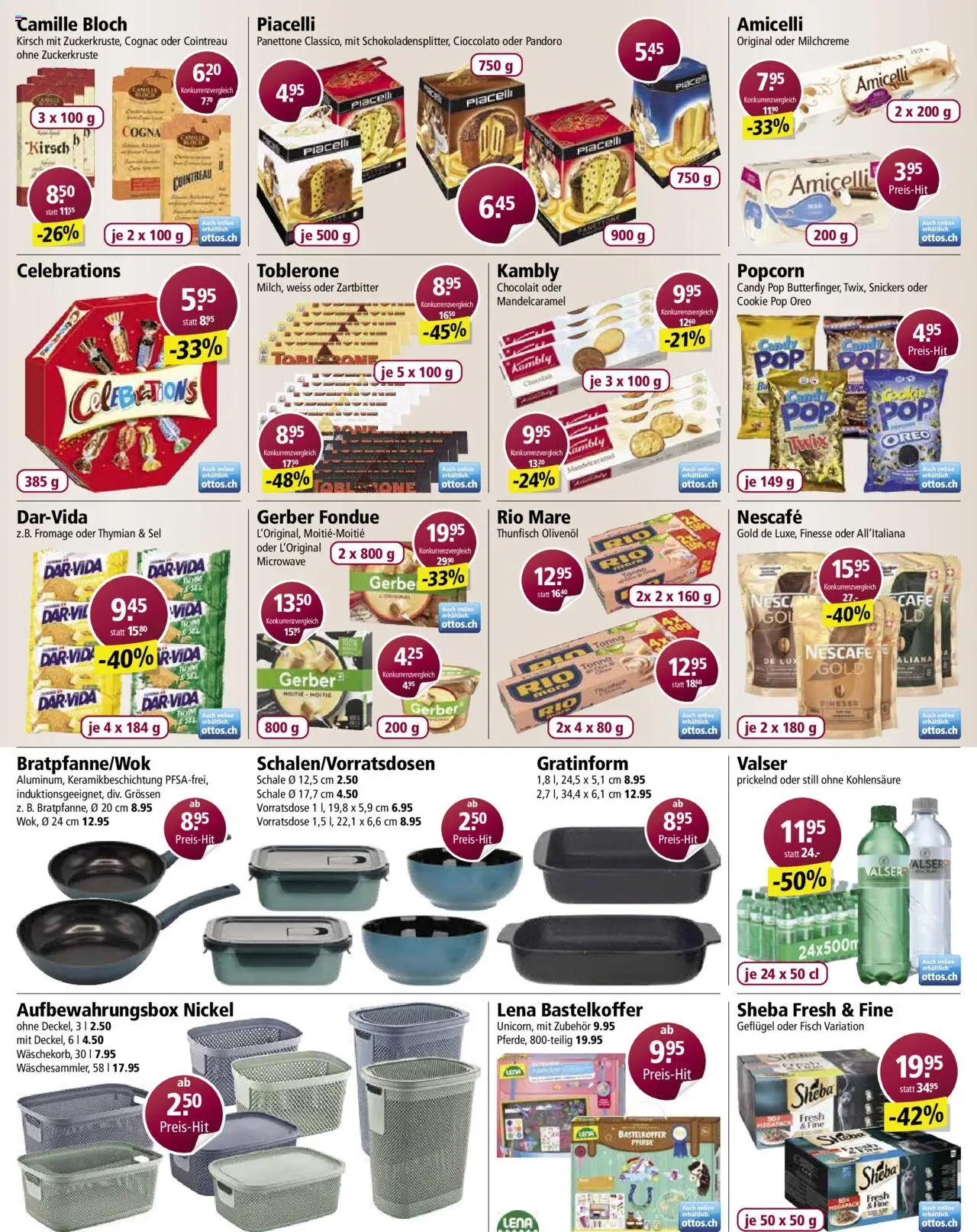 Otto's Aktionen – gültig ab 15.10.2025 | Seite: 2 | Produkte: Celebrations, Snickers, Fisch, Fondue