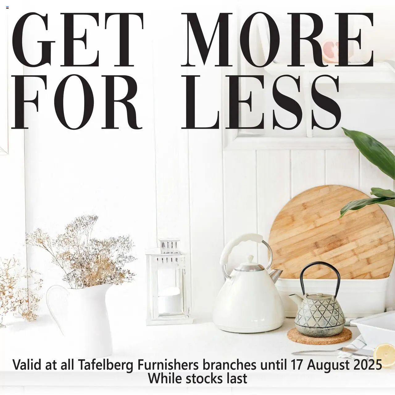 Tafelberg Furnishers Specials │ valid from 08.08.2025 | Page: 1