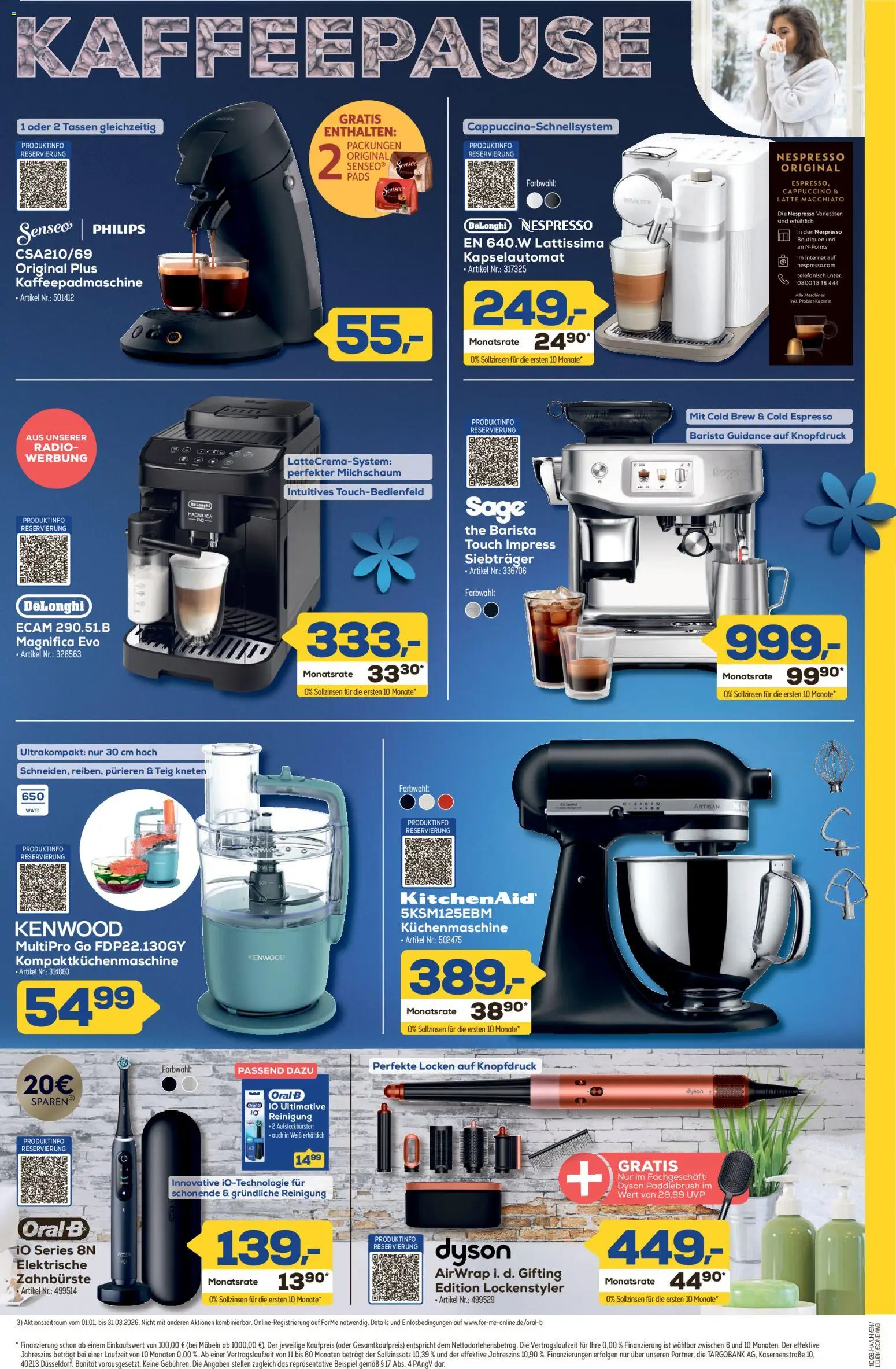 Euronics Technik in voller Blüte! – gültig ab 26.02.2026 | Seite: 7 | Produkte: Philips, Dyson, Zahnbürste, Radio